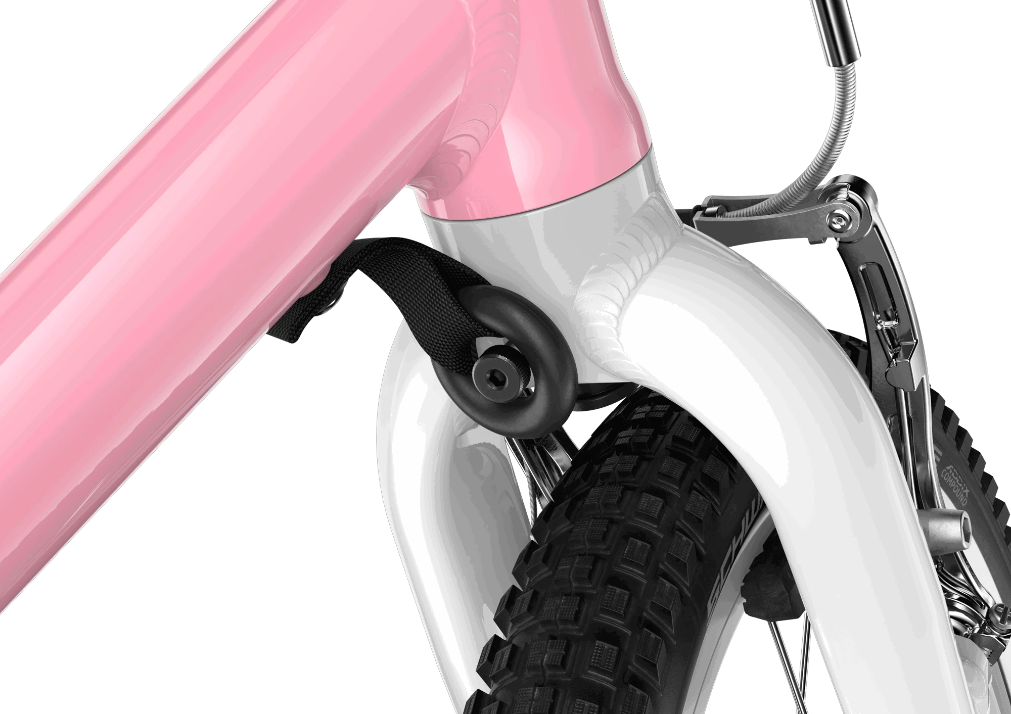 5. Bicicleta copii Woom 3 GO cu roti 16" roz pudra (powder pink)