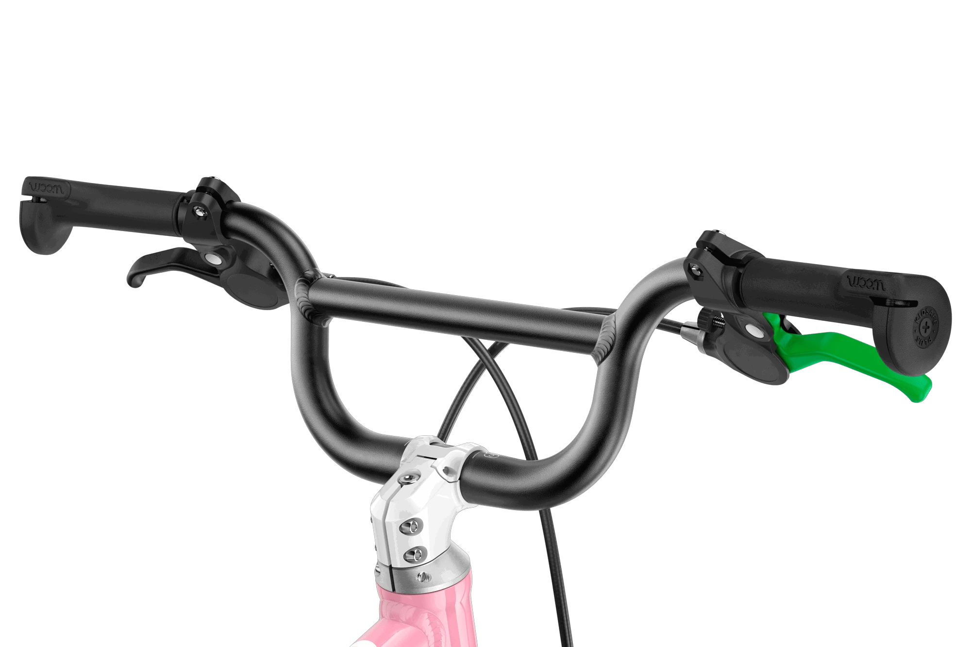 4. Bicicleta copii Woom 3 GO cu roti 16" roz pudra (powder pink)