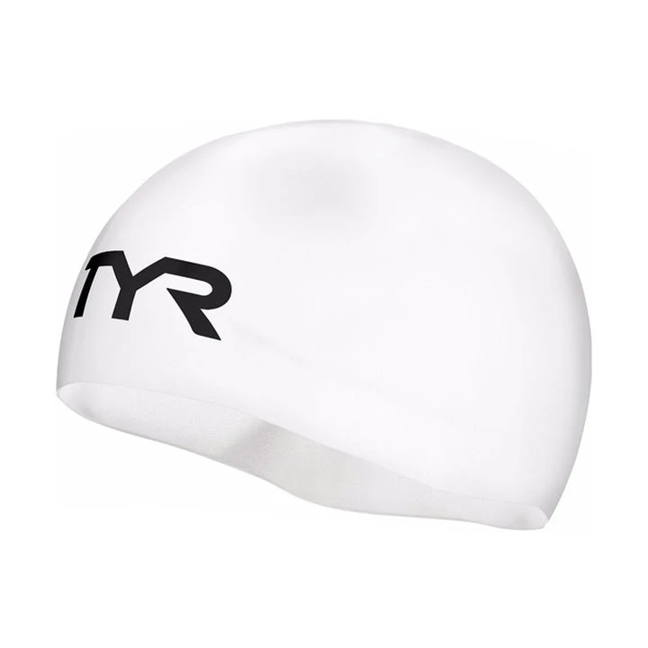 1. TYR - casca silicon performanta - Competitor Racing - alba