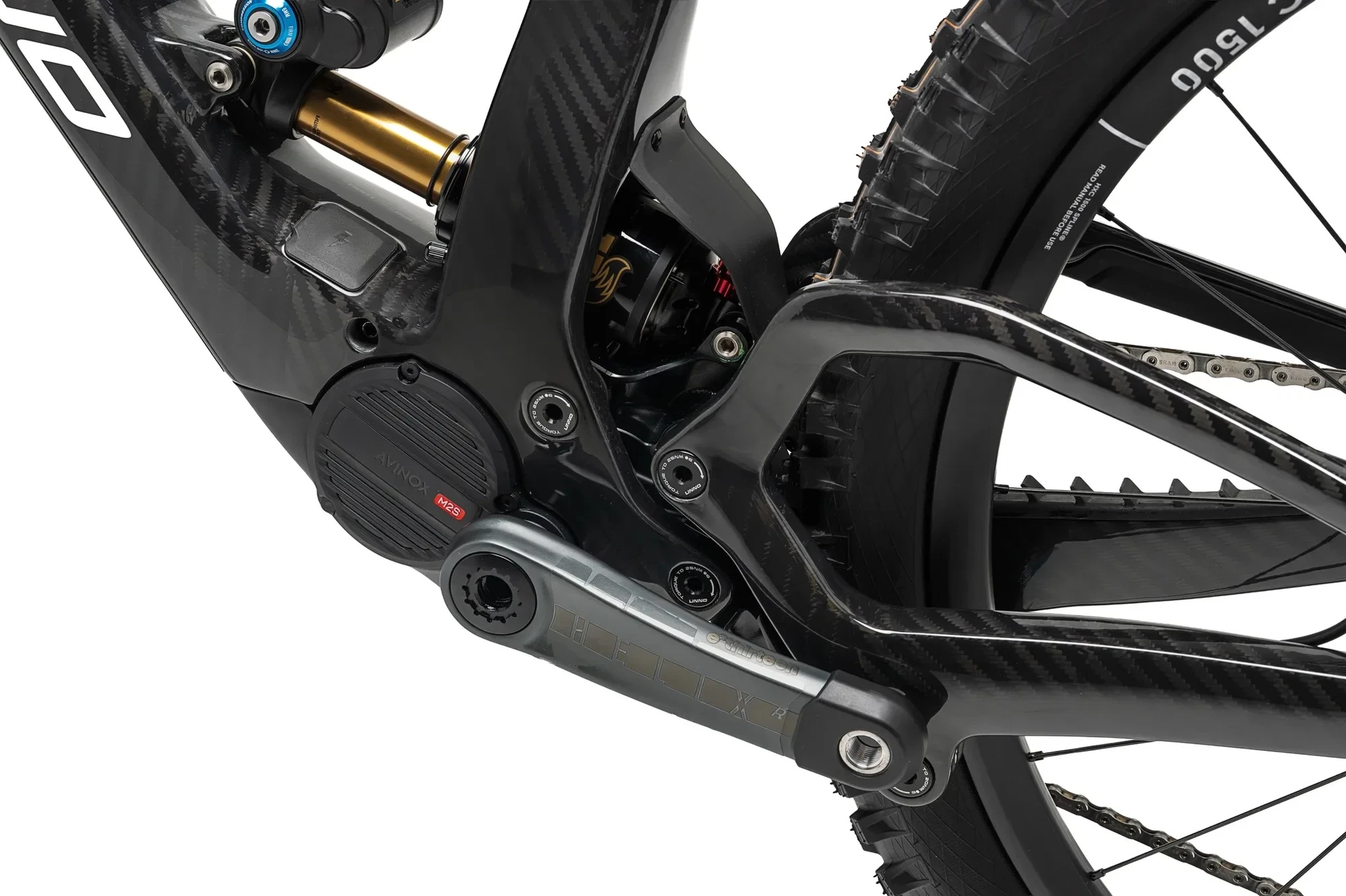 2. Bicicleta electrica MTB - Unno MITH FACTORY - DJI Avinox M2S - editie limitata 50 de unitati la nivel global