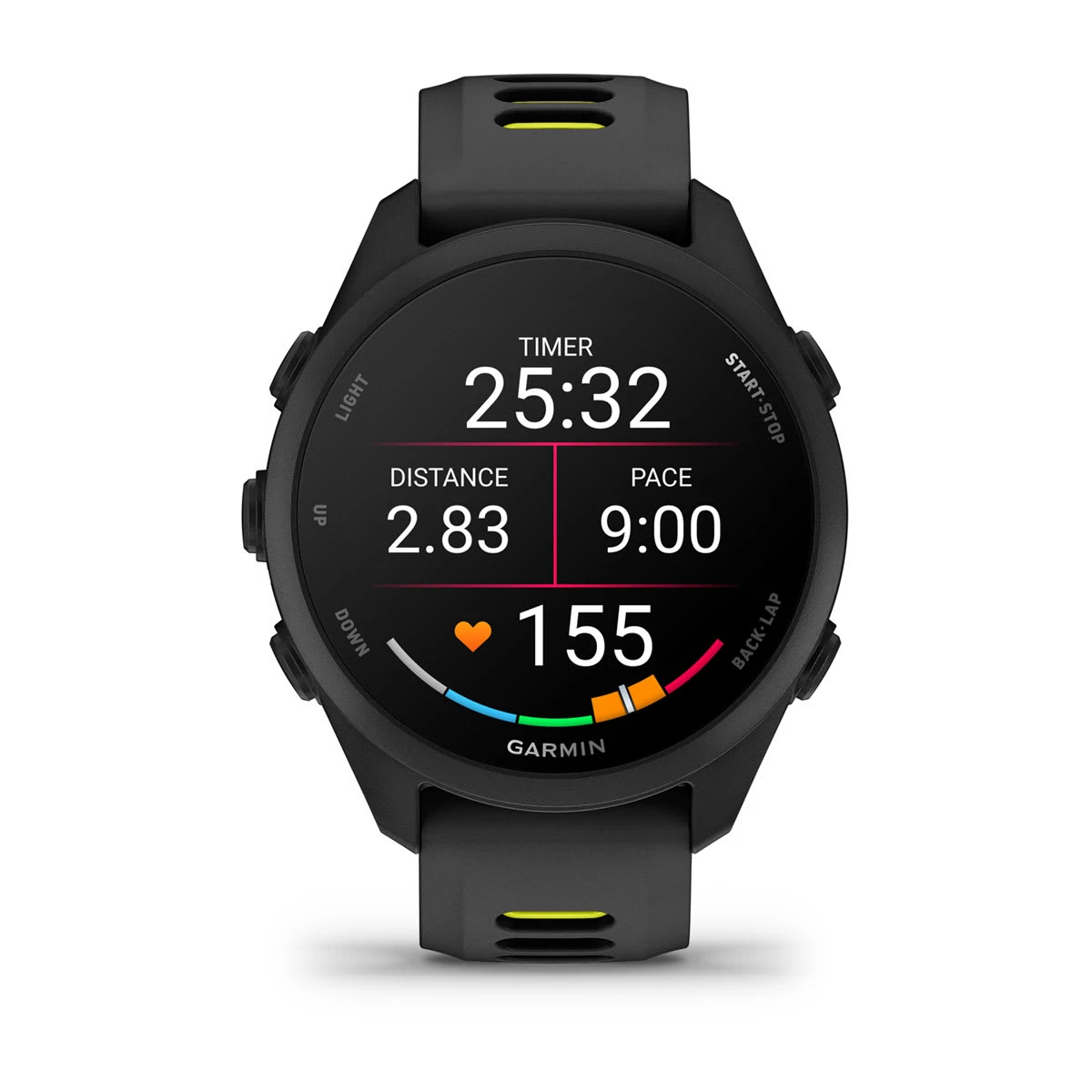 6. Garmin Forerunner 170 - Smartwatch Alergare cu GPS - negru