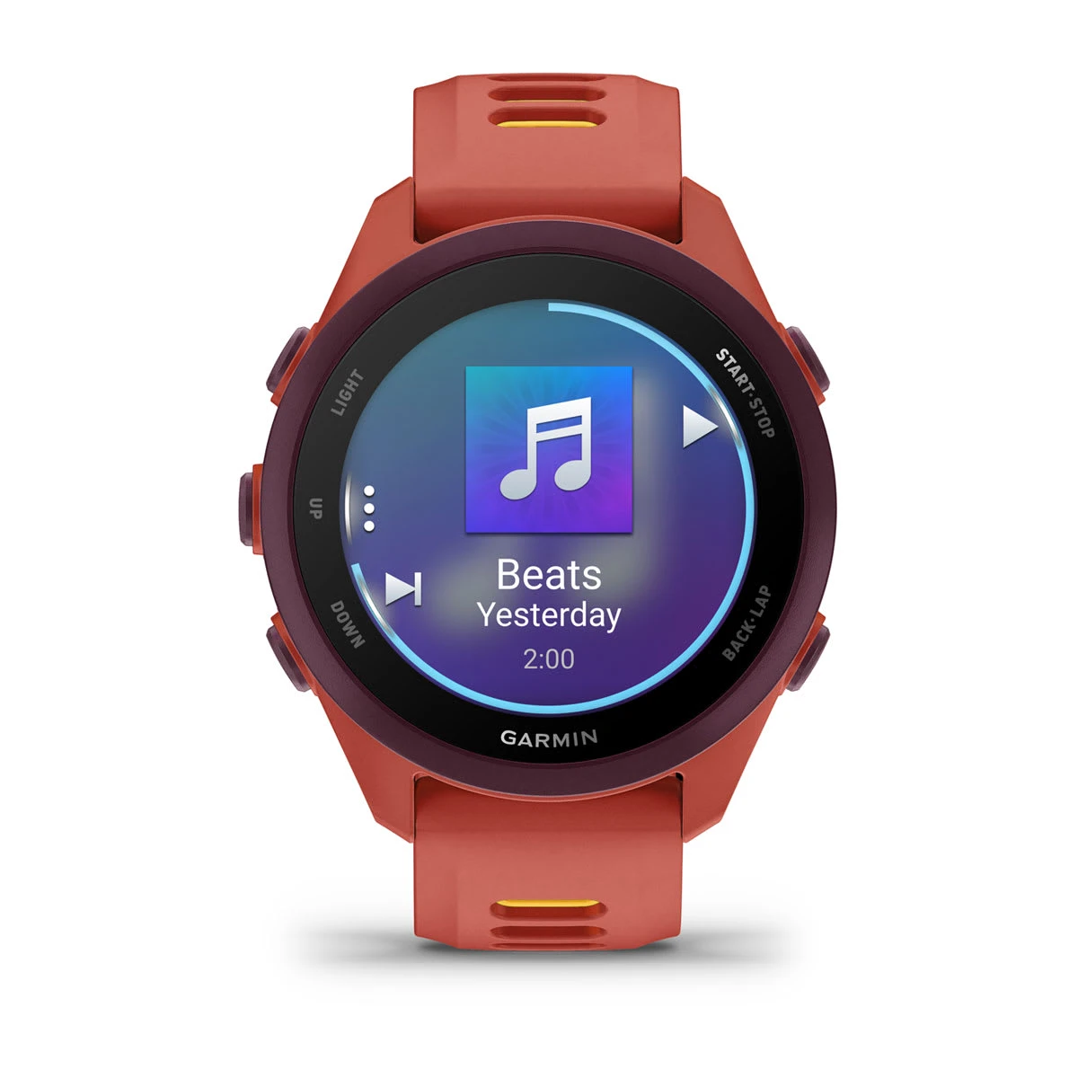 2. Garmin Forerunner 170 Music - Smartwatch Alergare cu GPS - mango