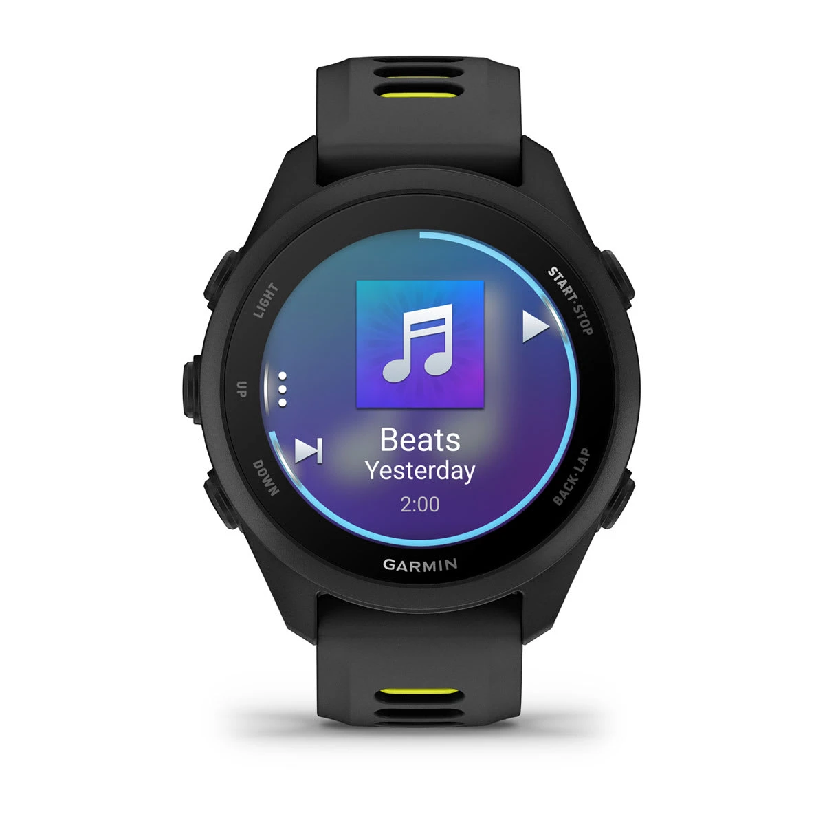 2. Garmin Forerunner 170 Music - Smartwatch Alergare cu GPS - negru