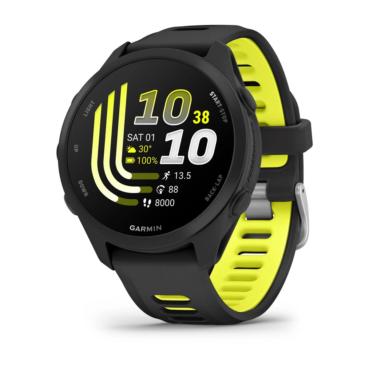 1. Garmin Forerunner 170 Music - Smartwatch Alergare cu GPS - negru