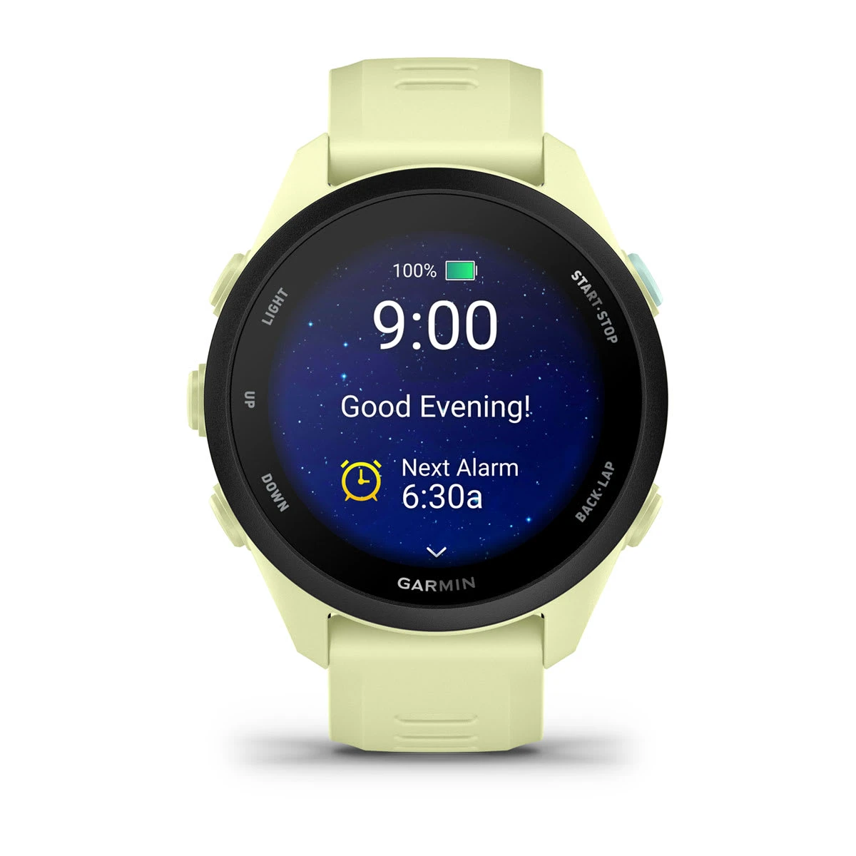 6. Garmin Forerunner 70 Ceas Alergare GPS | Autonomie 13 Zile - galben citron