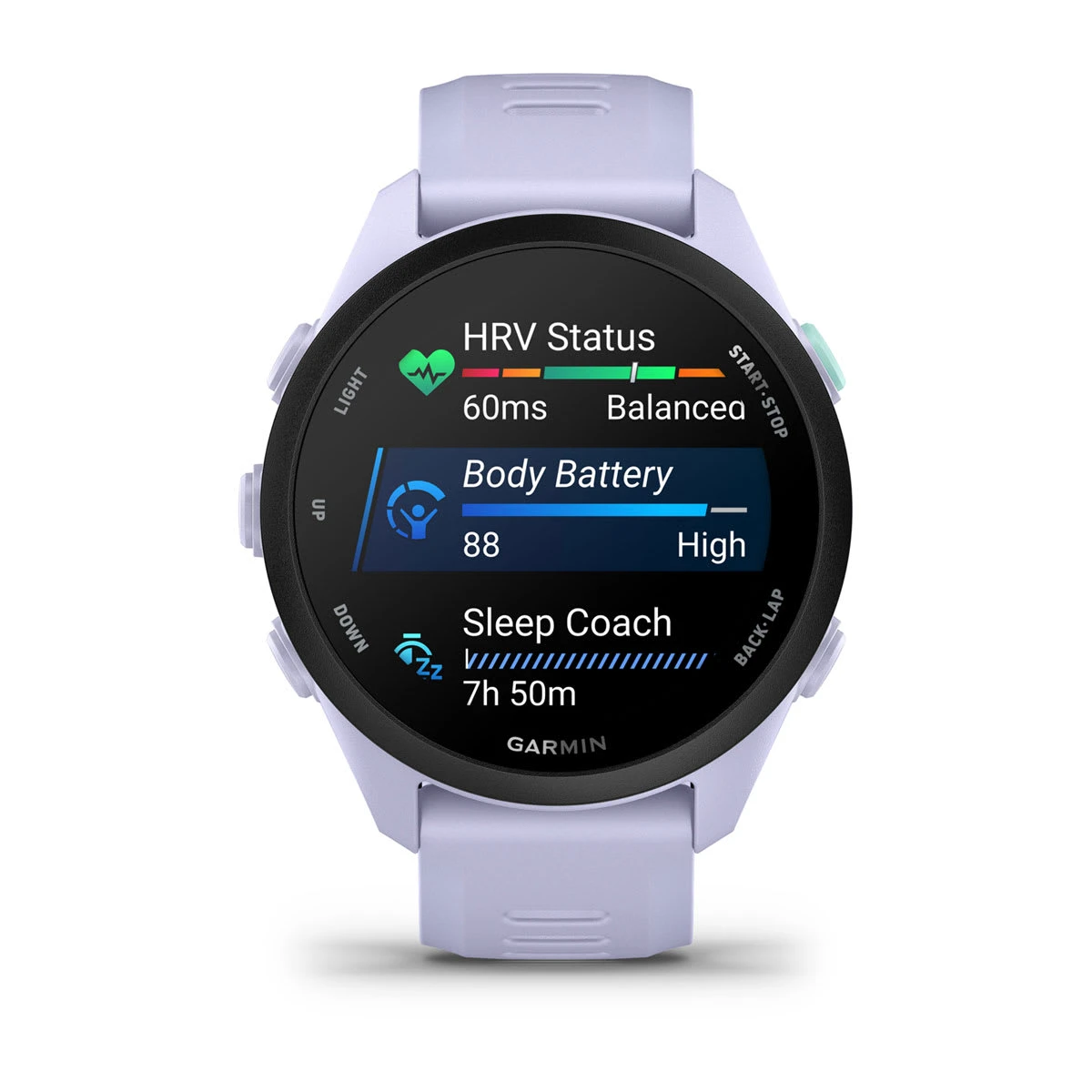 2. Garmin Forerunner 70 Ceas Alergare GPS | Autonomie 13 Zile - mov lavanda