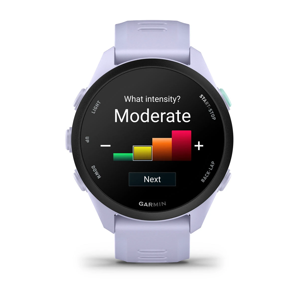 4. Garmin Forerunner 70 Ceas Alergare GPS | Autonomie 13 Zile - mov lavanda