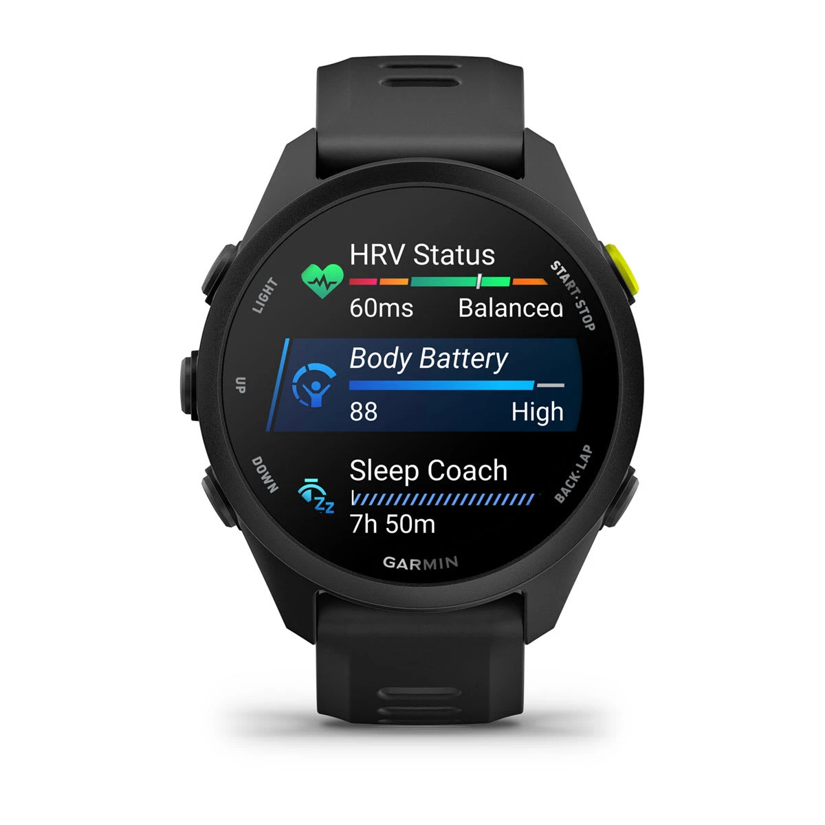 2. Garmin Forerunner 70 Ceas Alergare GPS | Autonomie 13 Zile - negru
