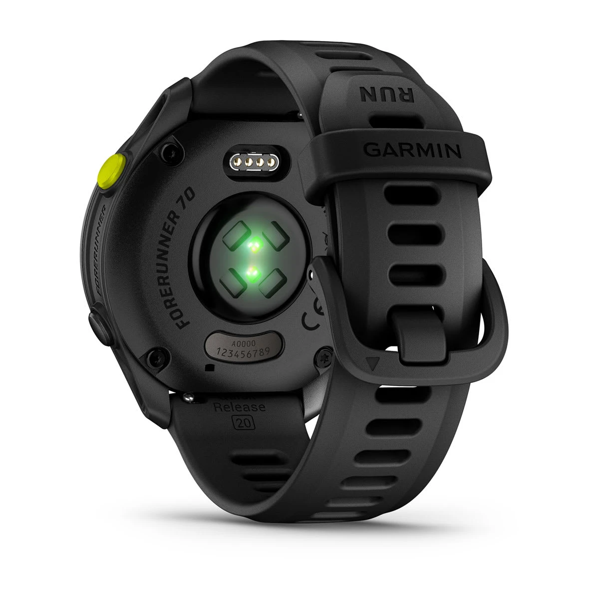 7. Garmin Forerunner 70 Ceas Alergare GPS | Autonomie 13 Zile - negru