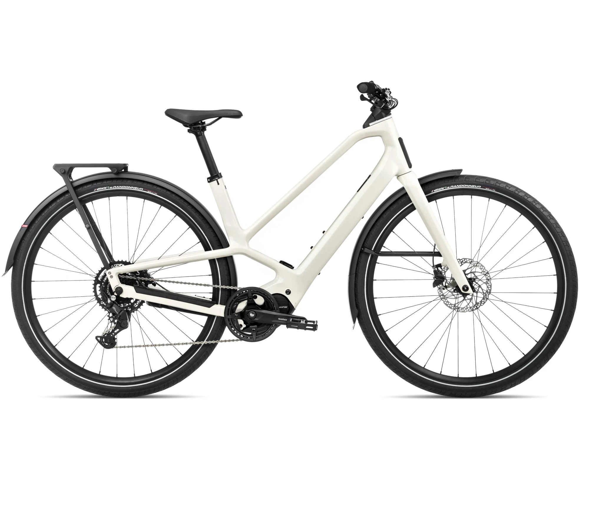 Orbea DIEM 30 (2025) - bicicletă electrică urbană - Ivory White (Gloss) - 211721