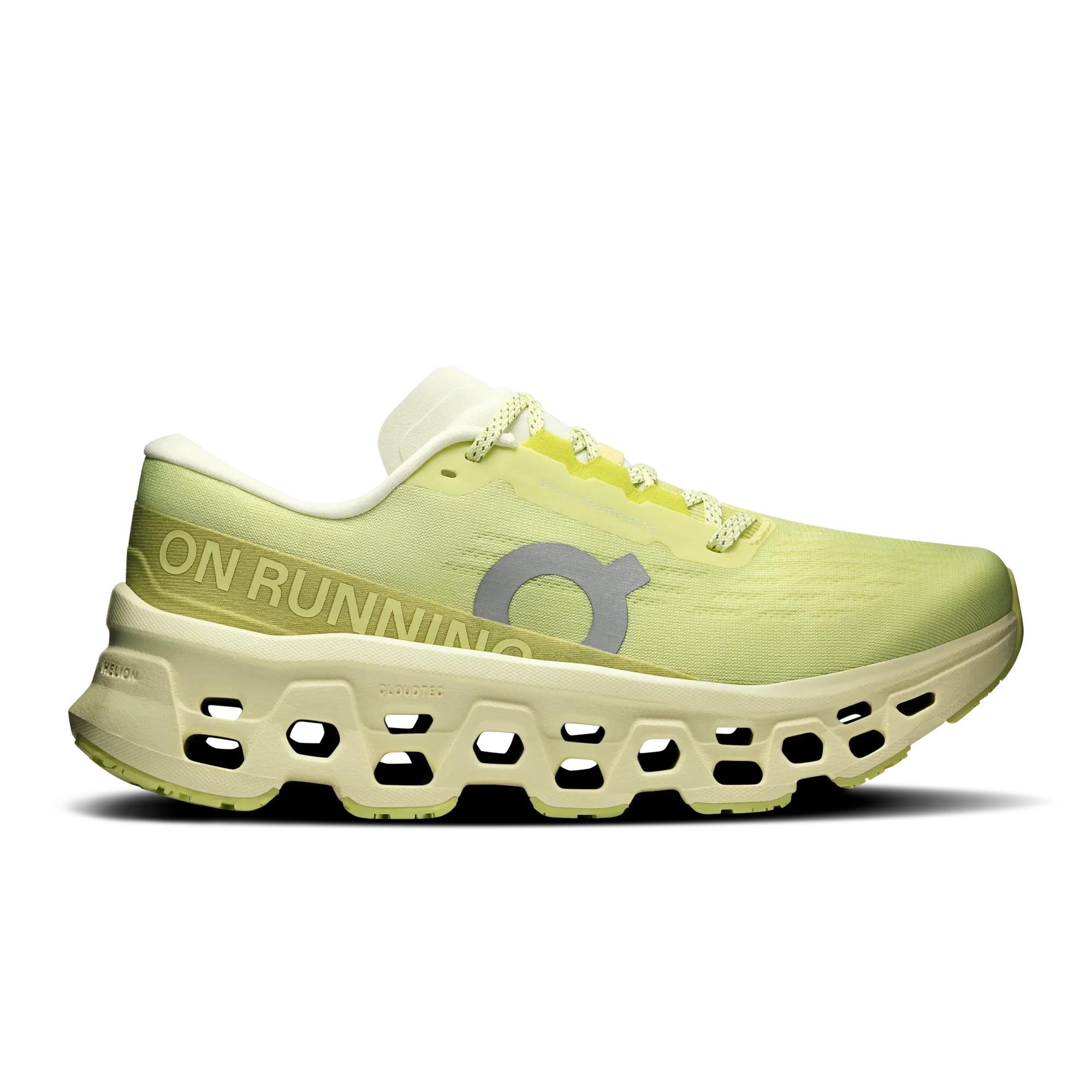 Pantofi alergare On Cloudmonster 3 W - amortizare maximă sosea - Limelight | Seedling - 224925