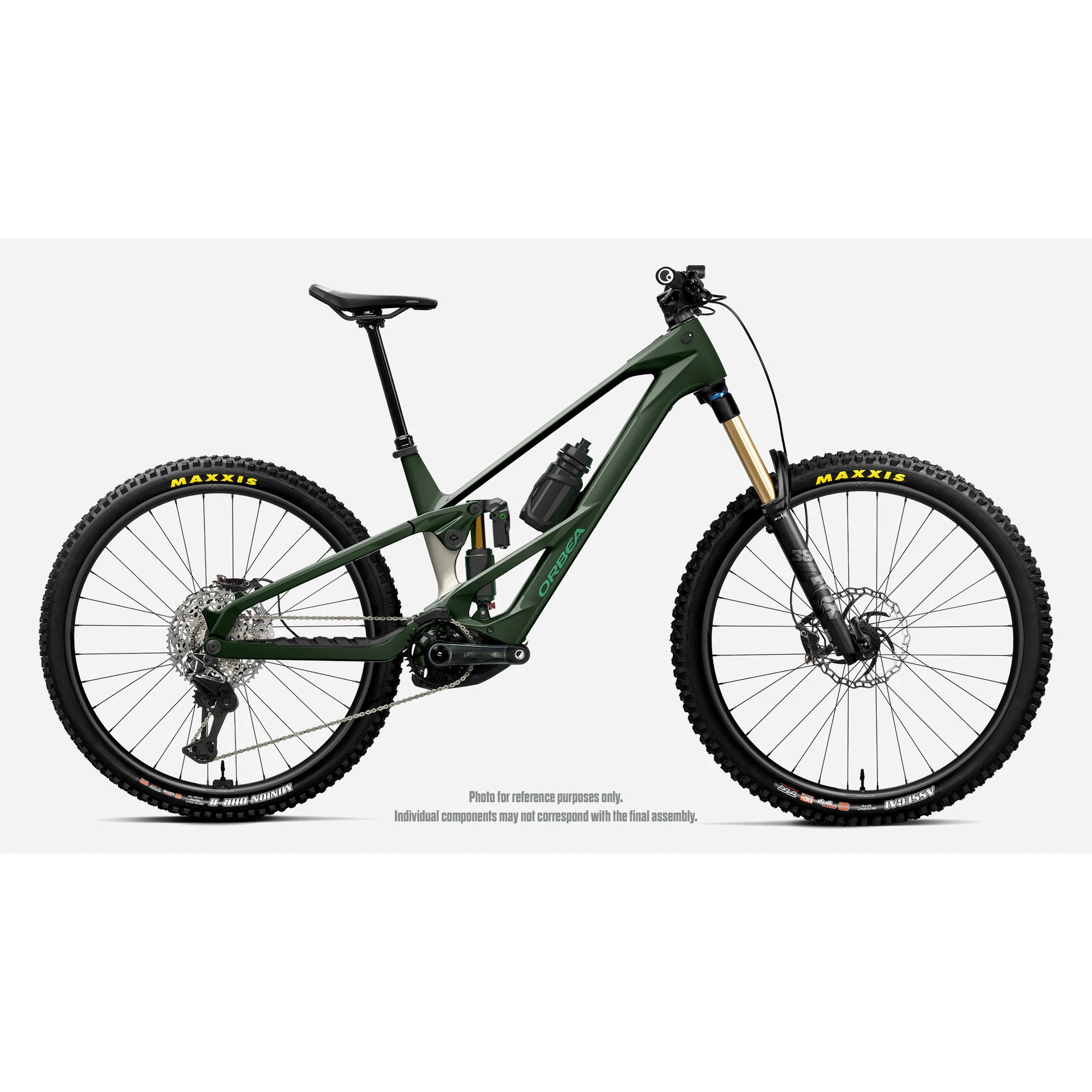 Orbea WILD LT H10 Mullet Avinox M2S (2027) - bicicletă electrică eMTB Enduro - Racing Reen - White Cream (Gloss) - 224683