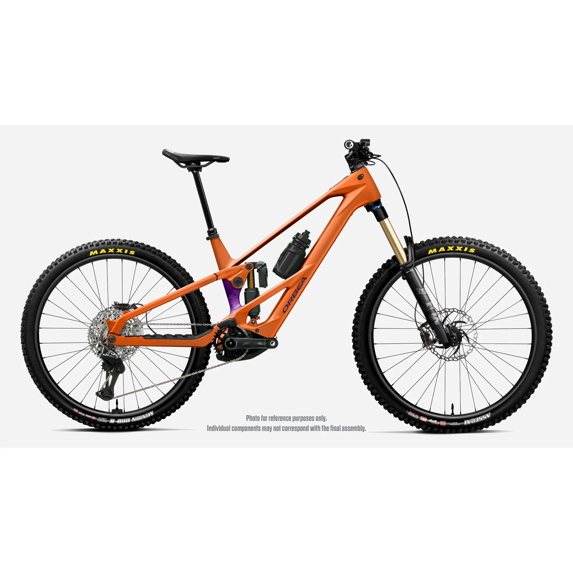 Orbea WILD LT H10 Mullet Avinox M2S (2027) - bicicletă electrică eMTB Enduro - Wild Orange -Royal Plum (Gloss) - 224685