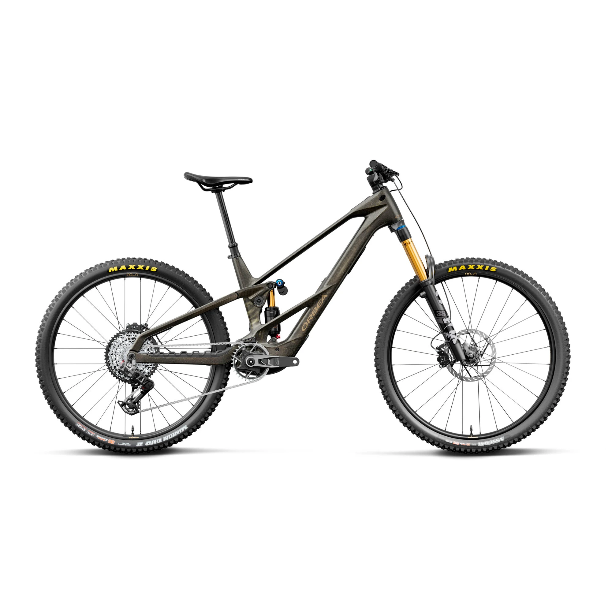 Orbea WILD LT M-TEAM RS Avinox M2S (2027) - bicicletă electrică eMTB Enduro - Magic Gold C. View (Matt) - Titan Gold (Gloss) - 224723