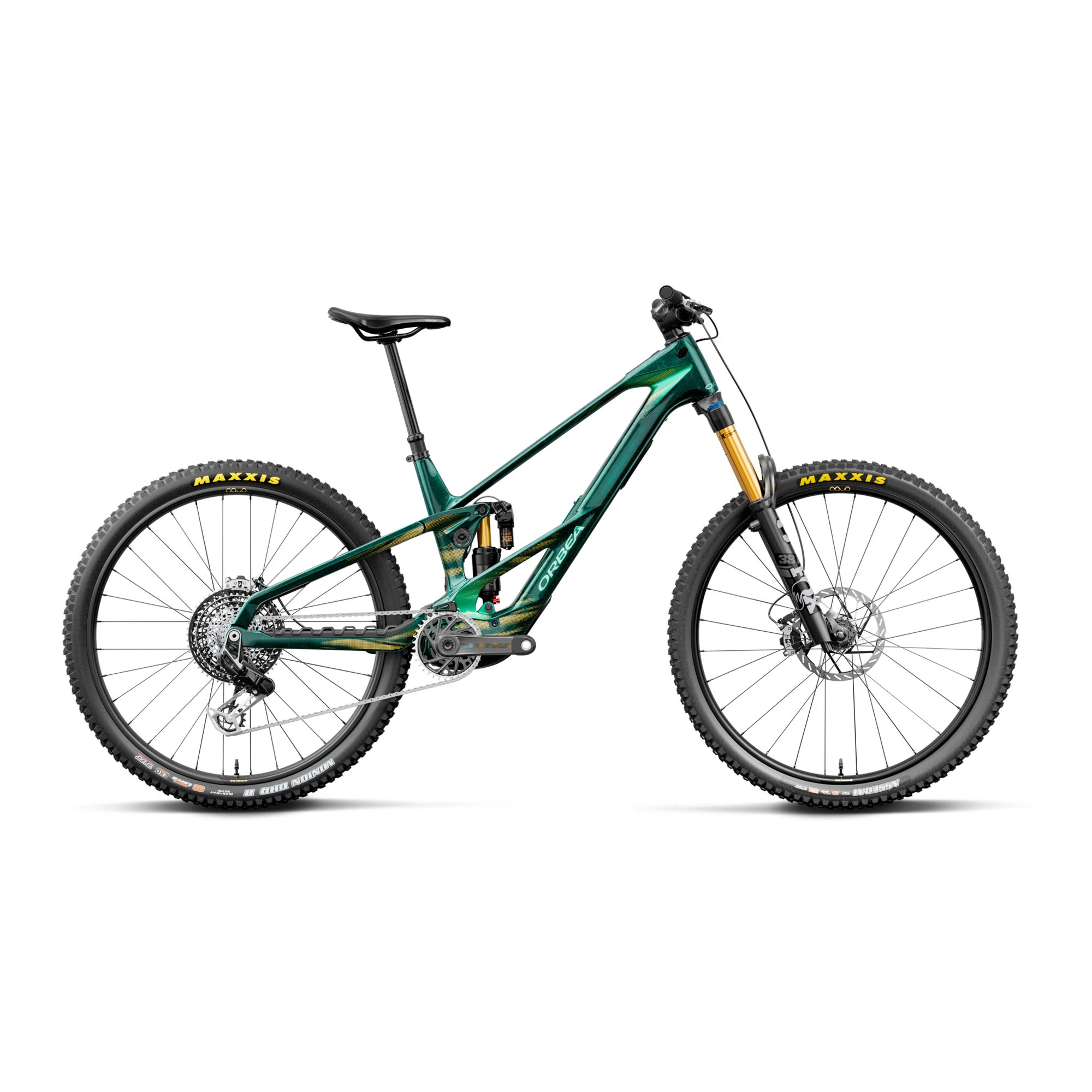Orbea WILD LT M-LTD RS Avinox M2S (2027) - bicicletă electrică eMTB Enduro - Escape Green C. View - Mintalized (Gloss) - 224743
