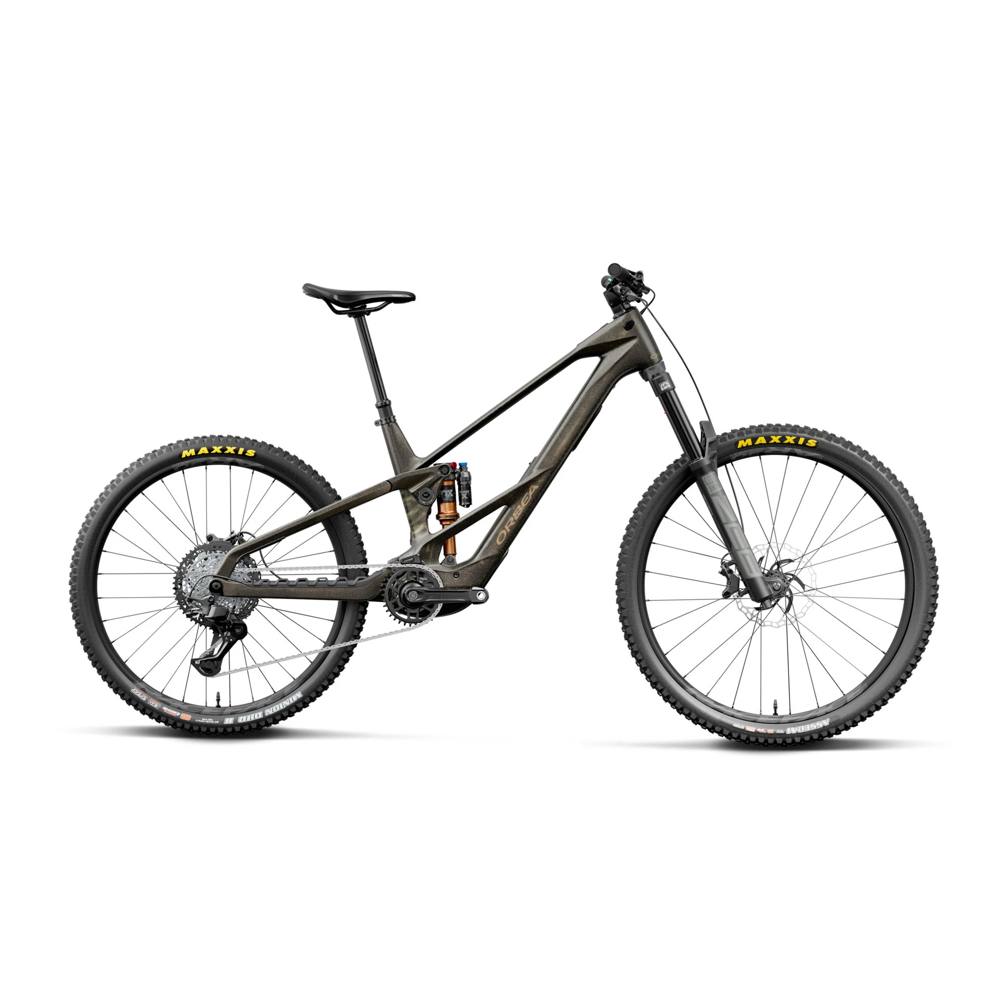 Orbea WILD LT M20 Mullet Avinox M2S (2027) - bicicletă electrică eMTB Enduro - Magic Gold C. View (Matt) - Titan Gold (Gloss) - 224747