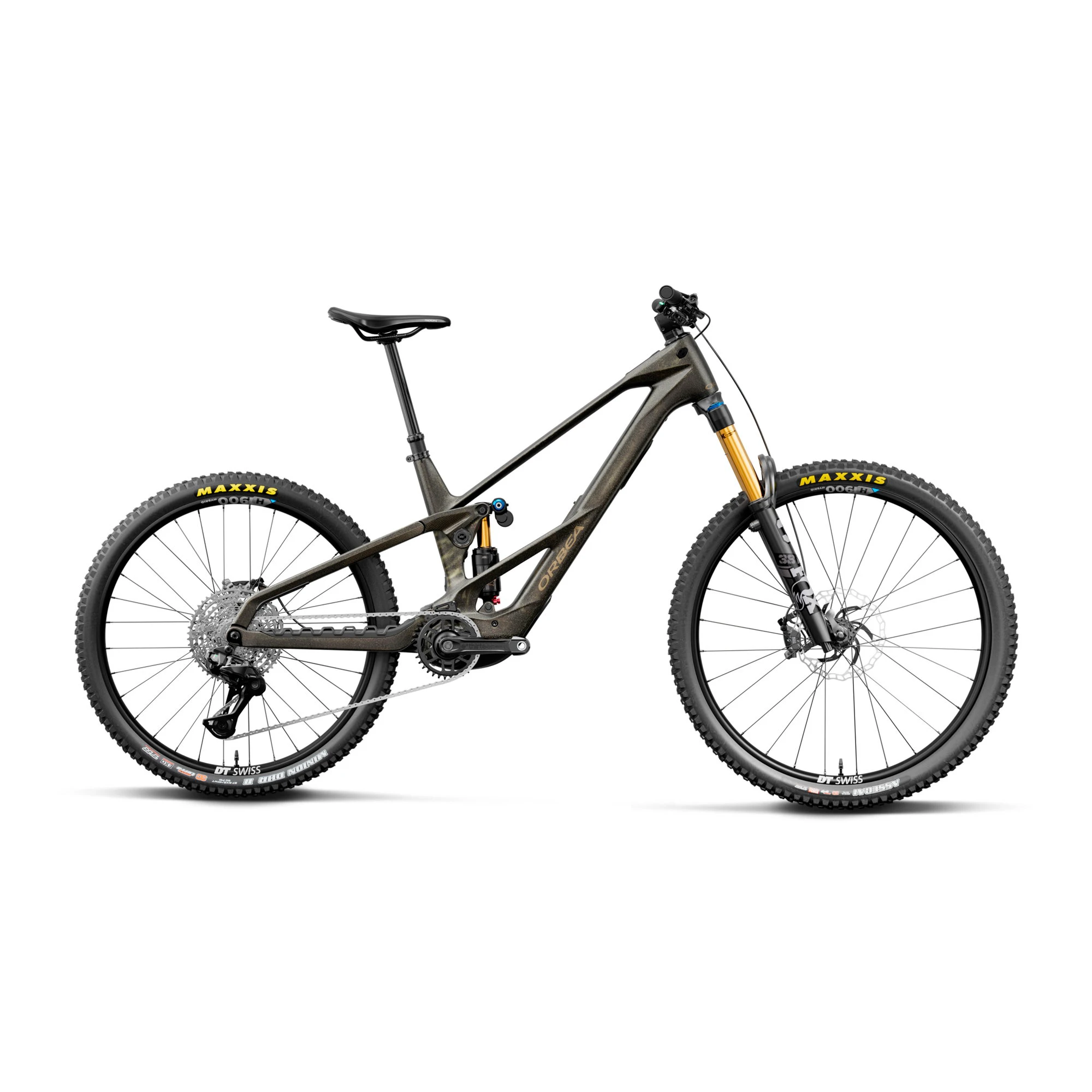 Orbea WILD LT M10 Mullet Avinox M2S (2027) - bicicletă electrică eMTB Enduro - Magic Gold C. View (Matt) - Titan Gold (Gloss) - 224765