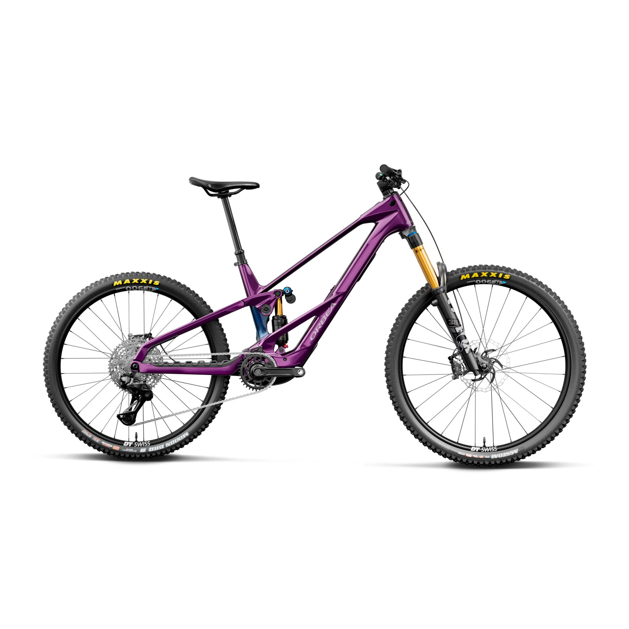 Orbea WILD LT M10 Mullet Avinox M2S (2027) - bicicletă electrică eMTB Enduro - Royal Plum-Noctiluca C.View (Gloss) - 224764