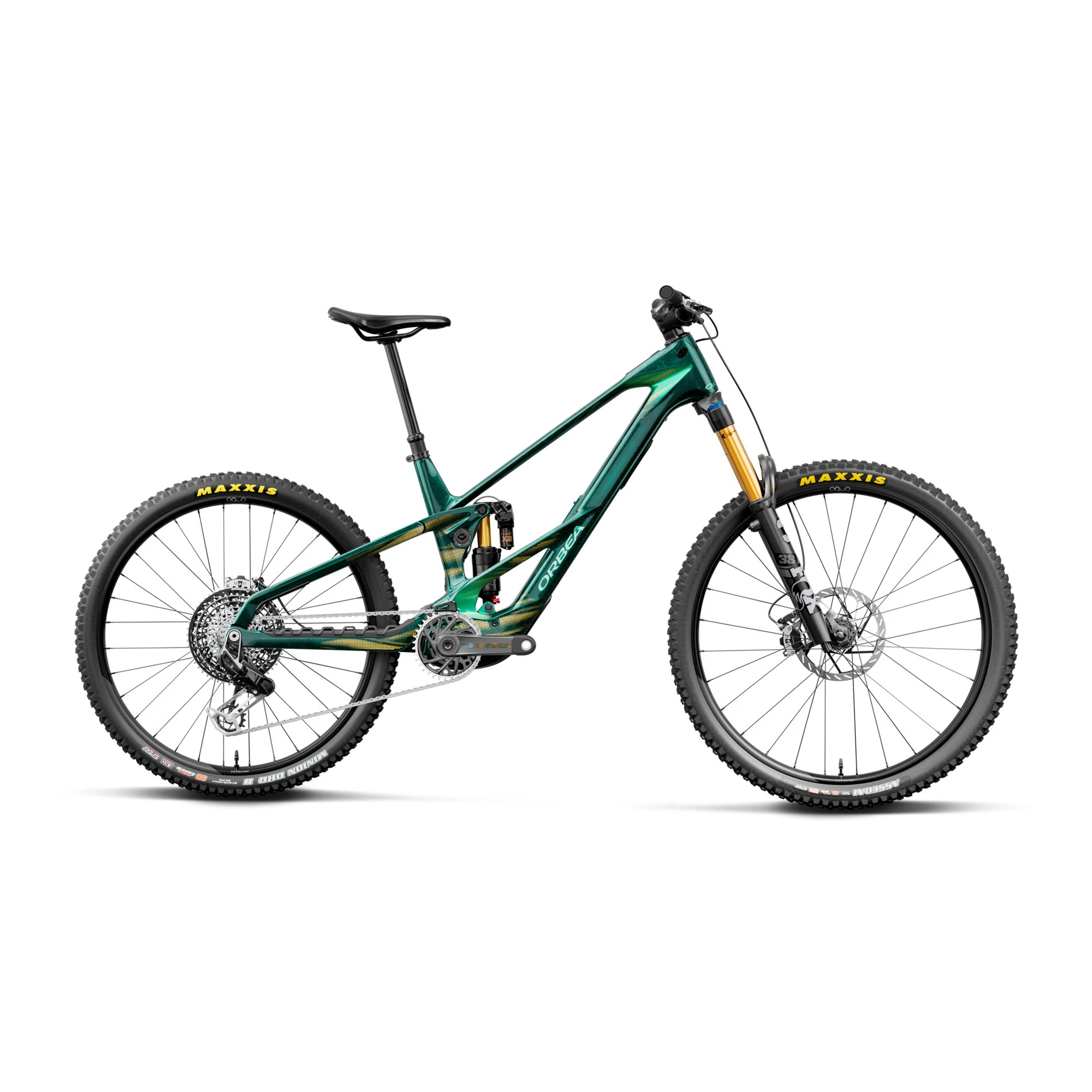 Orbea WILD LT M-LTD RS Mullet Avinox M2S (2027) - bicicletă electrică eMTB Enduro - Escape Green C. View - Mintalized (Gloss) - 224785