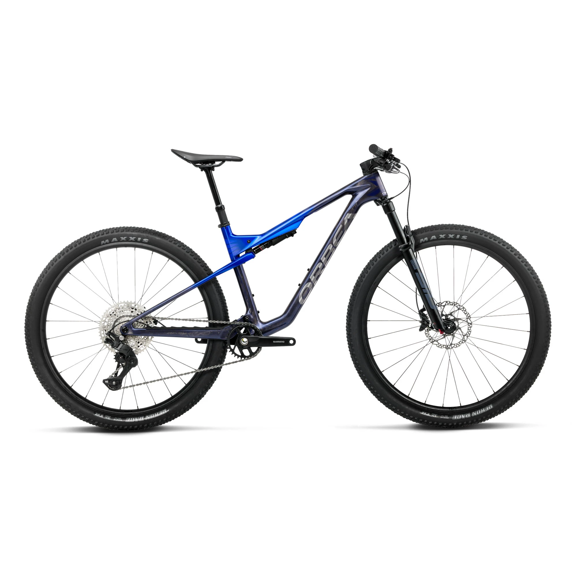 1. Orbea OIZ M30 (2027) - bicicletă MTB XC full suspension - Noctiluca Carbon View - Cobalt Blue (Gloss)