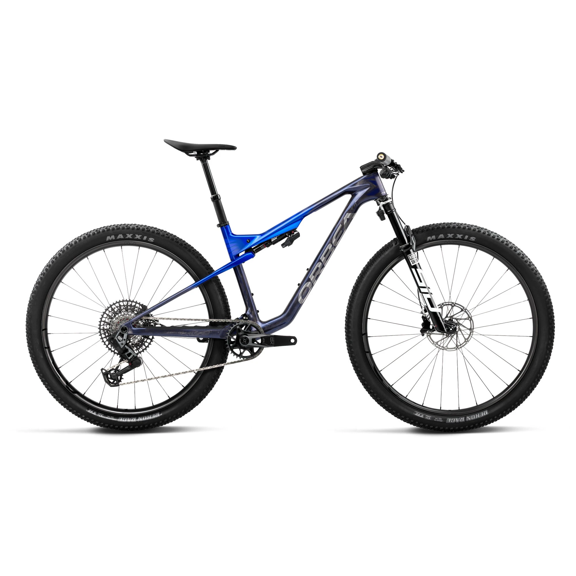 Orbea OIZ M10 AXS (2027) - bicicletă MTB XC full suspension - Noctiluca Carbon View - Cobalt Blue (Gloss) - 224843