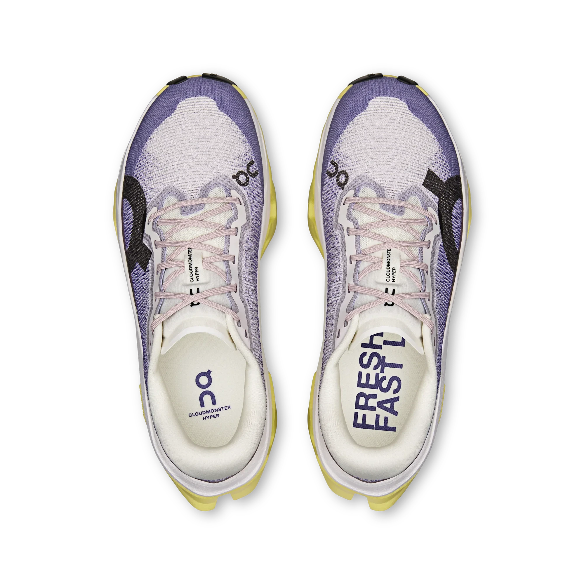 2. Pantofi alergare On Cloudmonster 3 Hyper W - lila/galben | super trainer