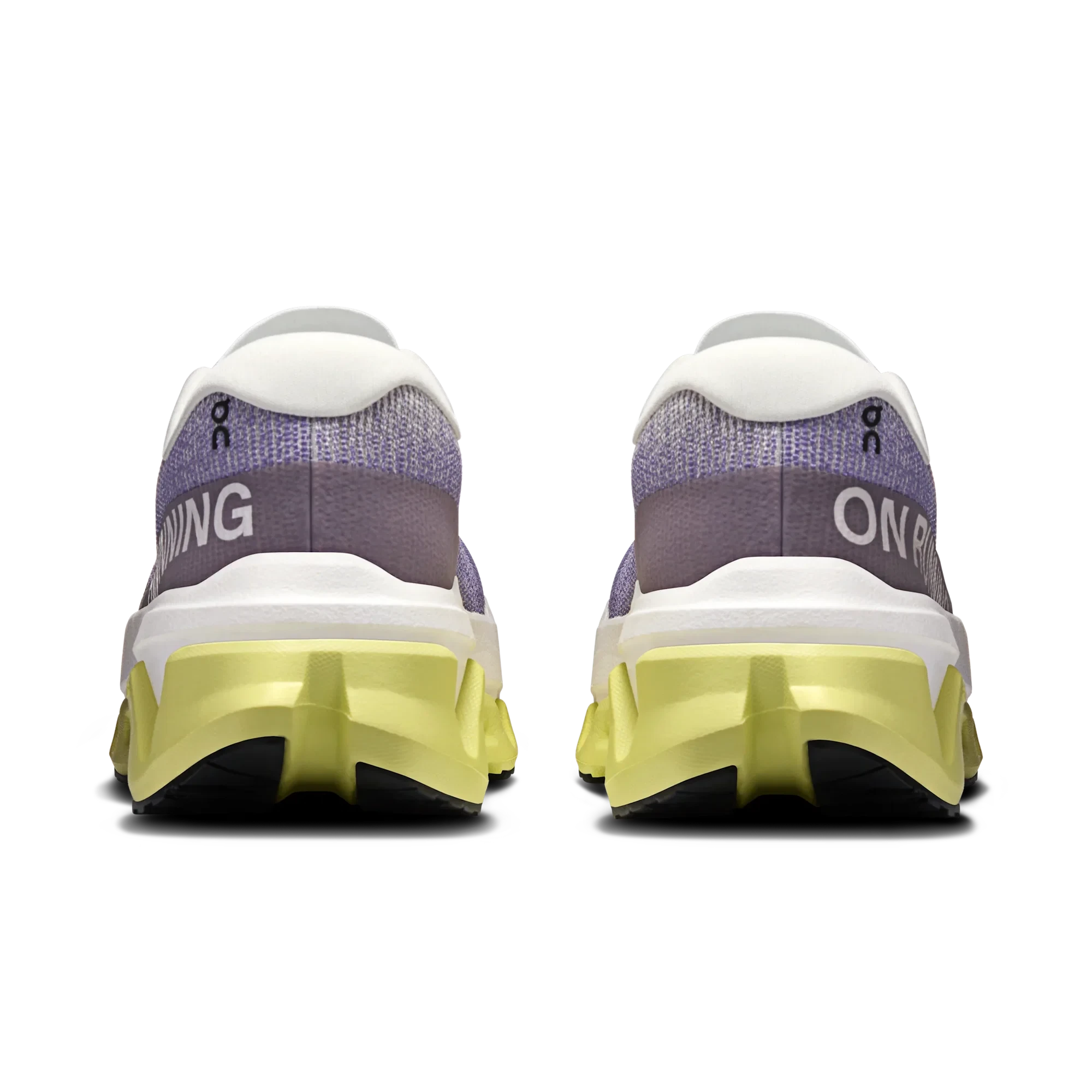 5. Pantofi alergare On Cloudmonster 3 Hyper W - lila/galben | super trainer