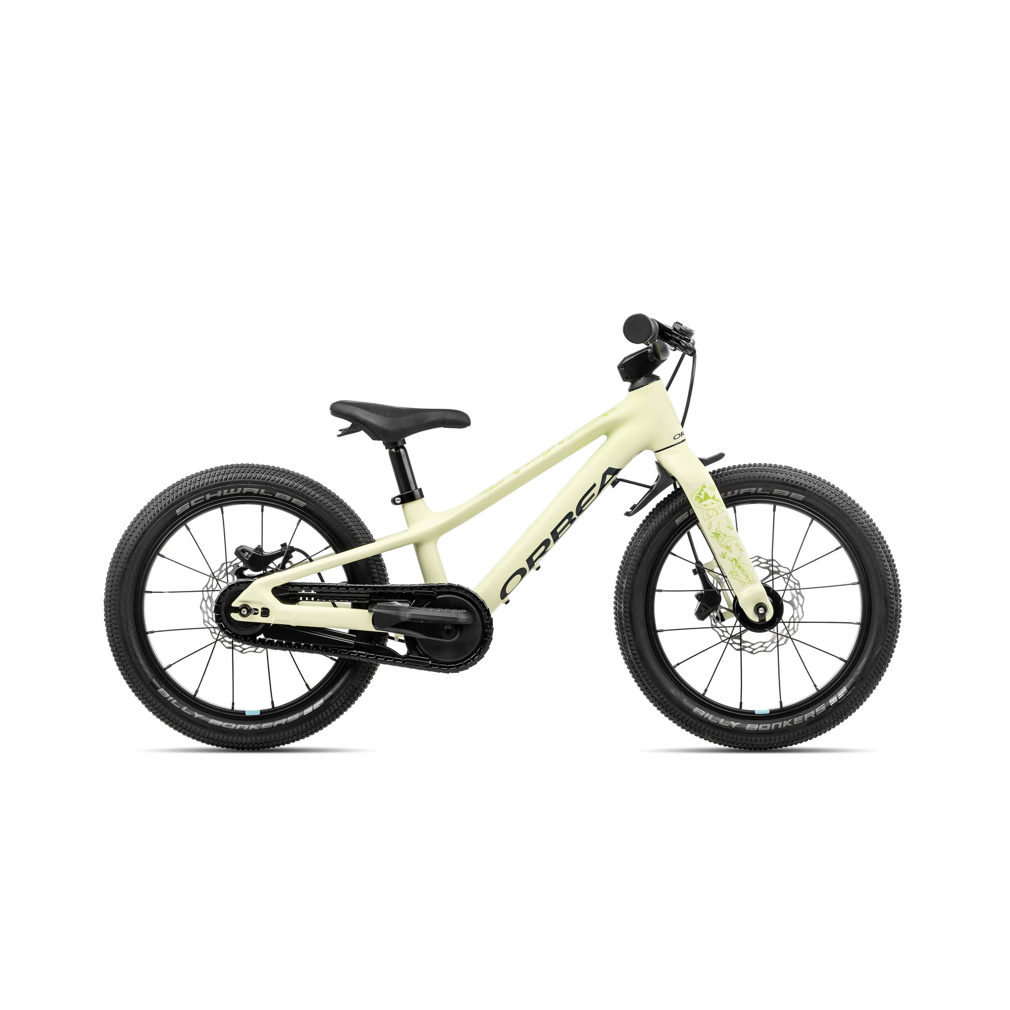1. Orbea KIMU 16 (2027) - bicicletă de copii 16″ - Acid Gum