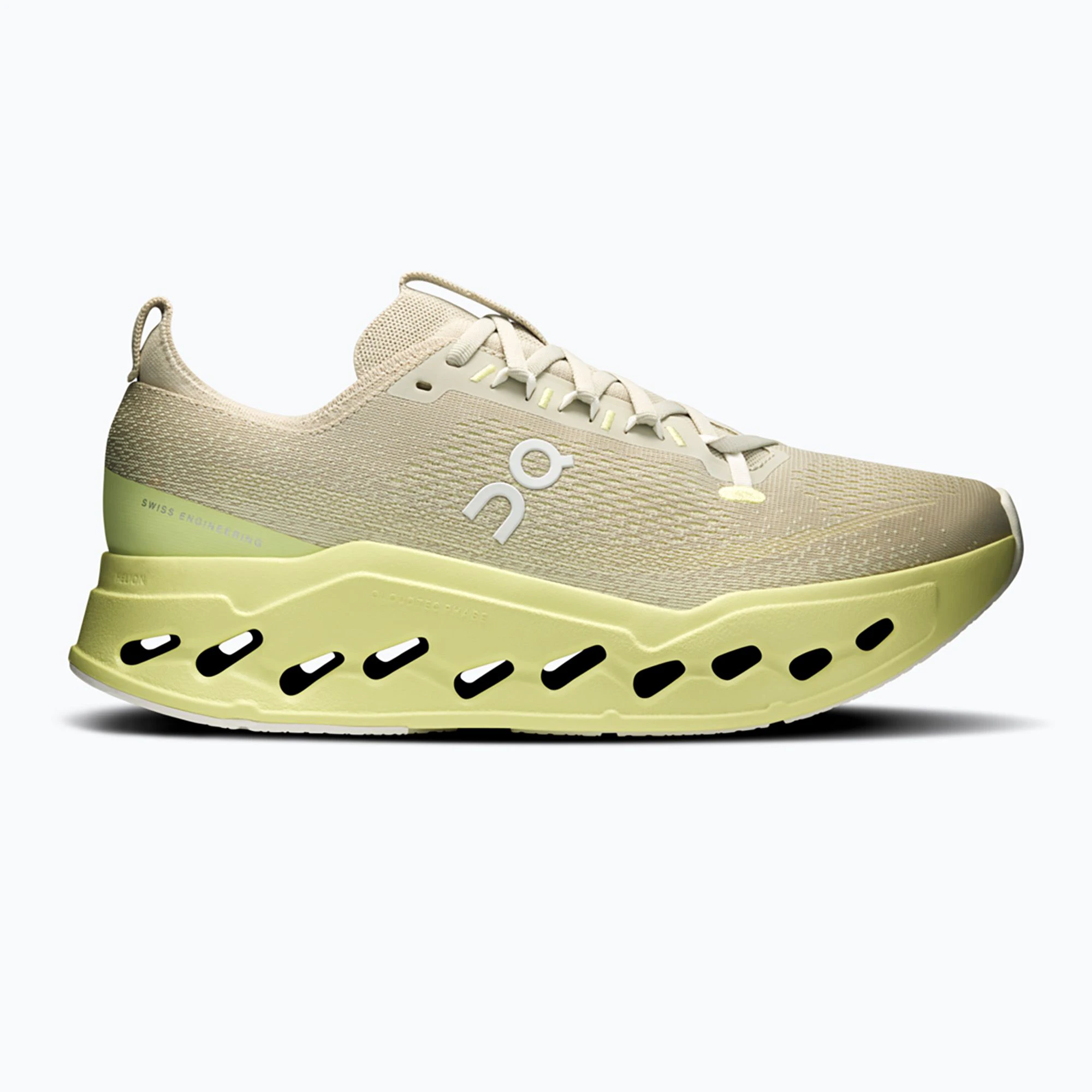 On - pantofi alergare - Cloudsurfer Max - Ivory | Honeydew - Pelican | Limelight - 225003
