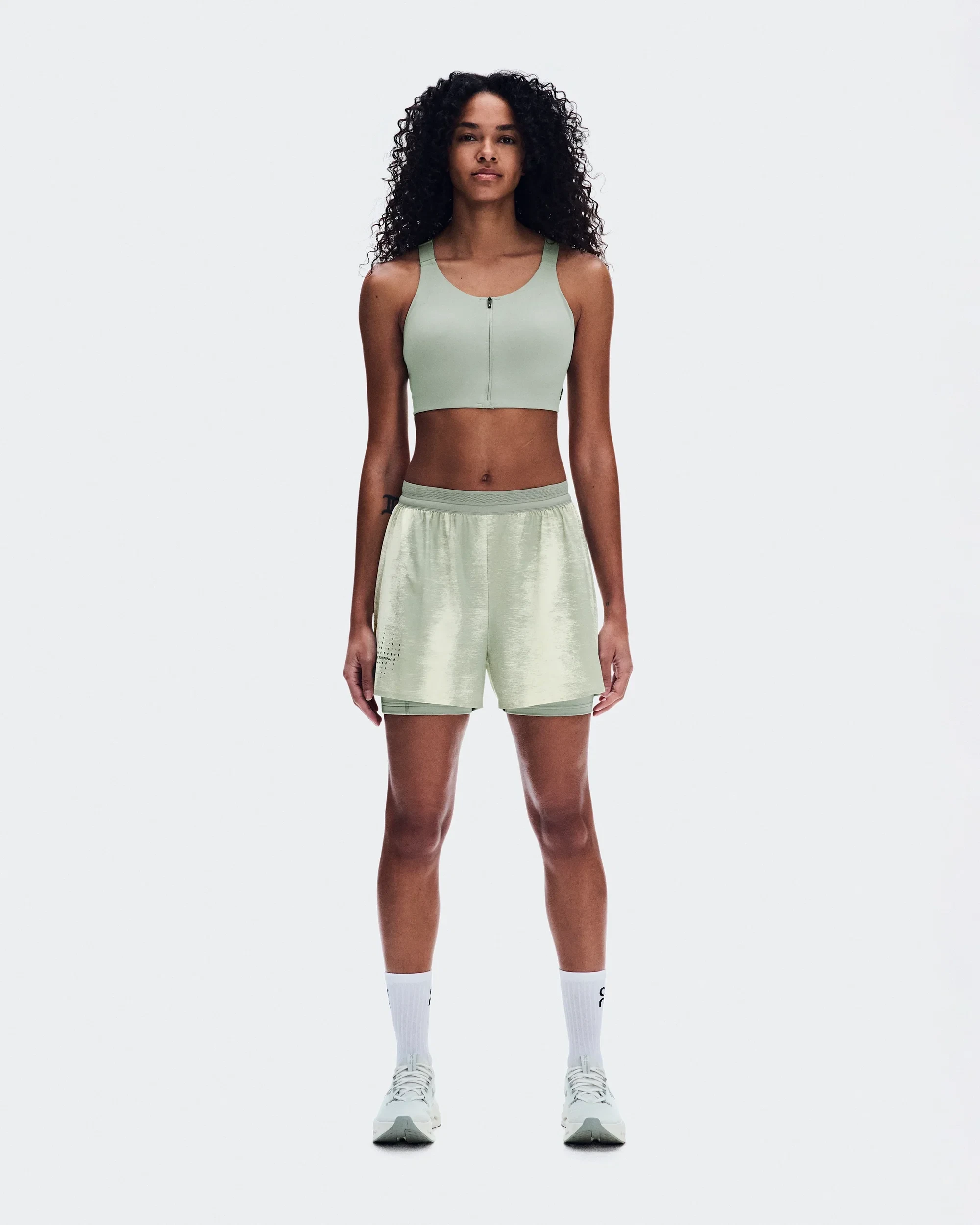 Pantaloni scurți On Performance Shorts Terra W - Seedling | Tin | alergare - 225061