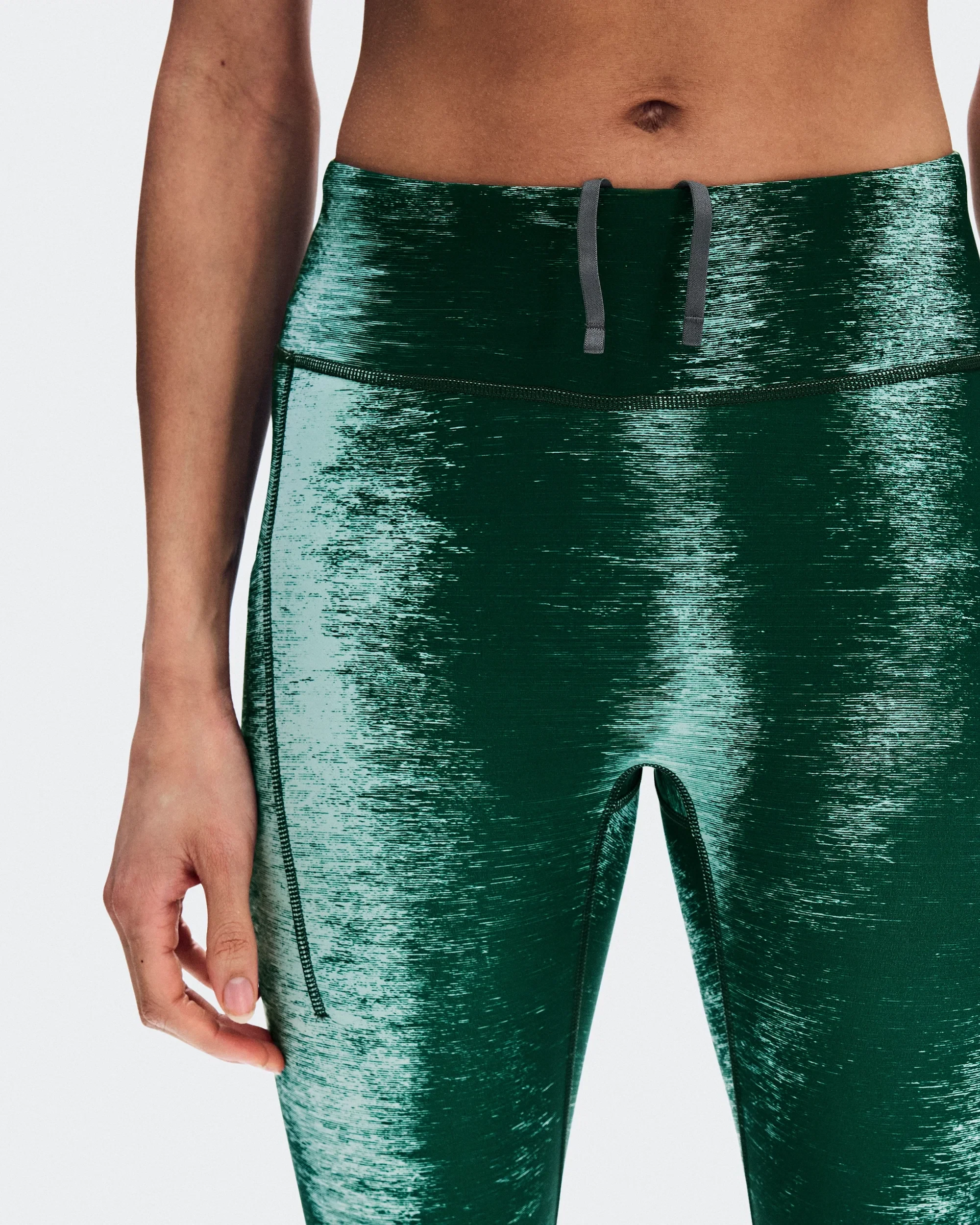 4. Colanți alergare On Performance Tights Terra W - verde Cove | Kaitoke