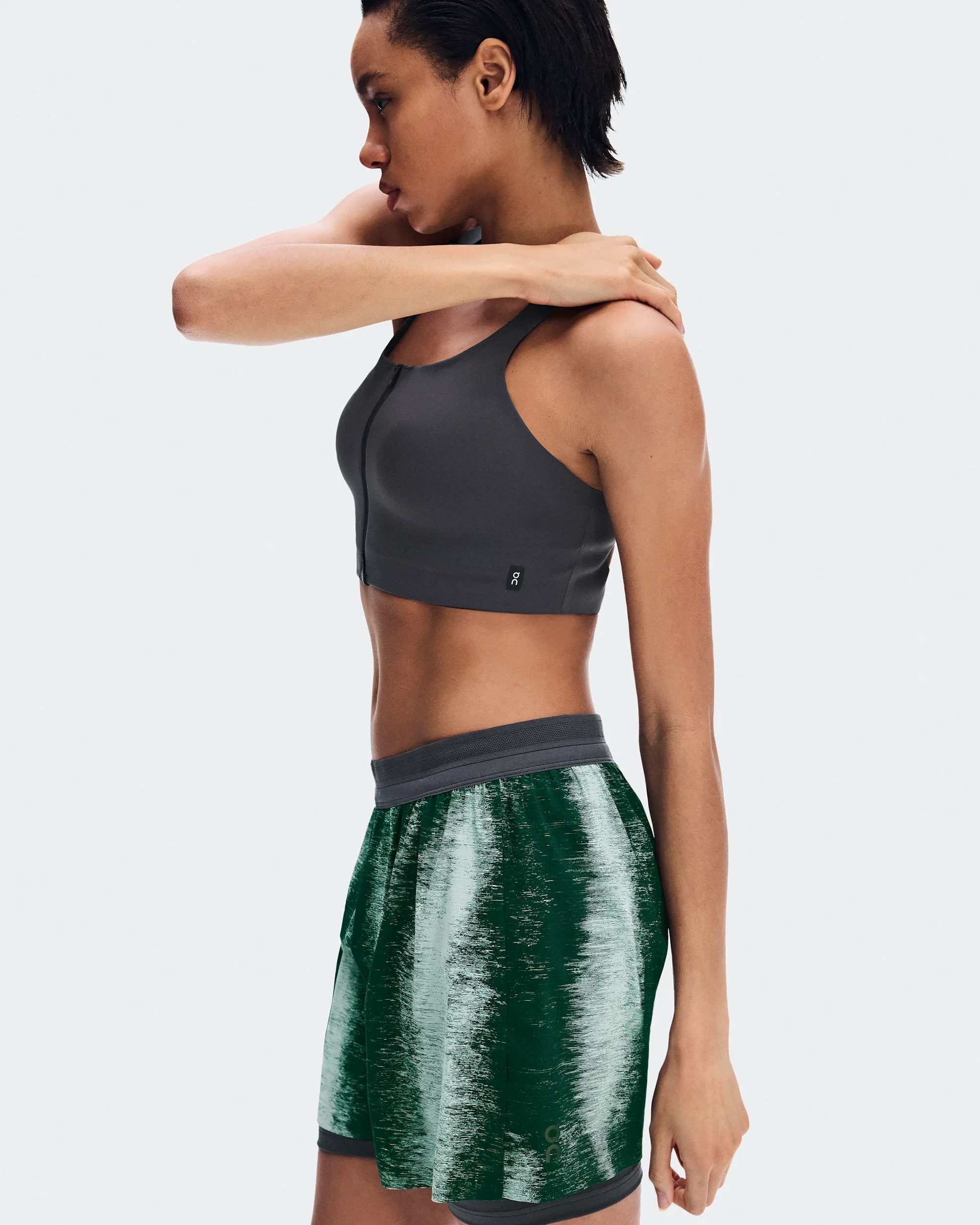 6. Pantaloni scurți On Performance Shorts Terra W - Cove | Eclipse | alergare