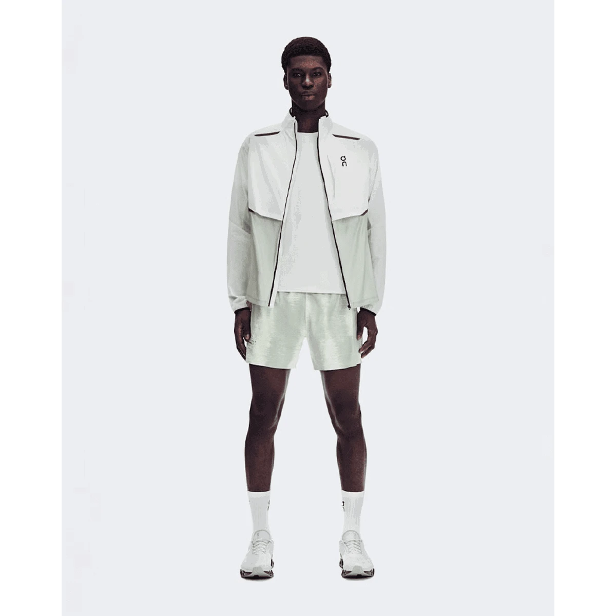 4. Pantaloni scurți On Performance Shorts Terra - verde Seedling | alergare