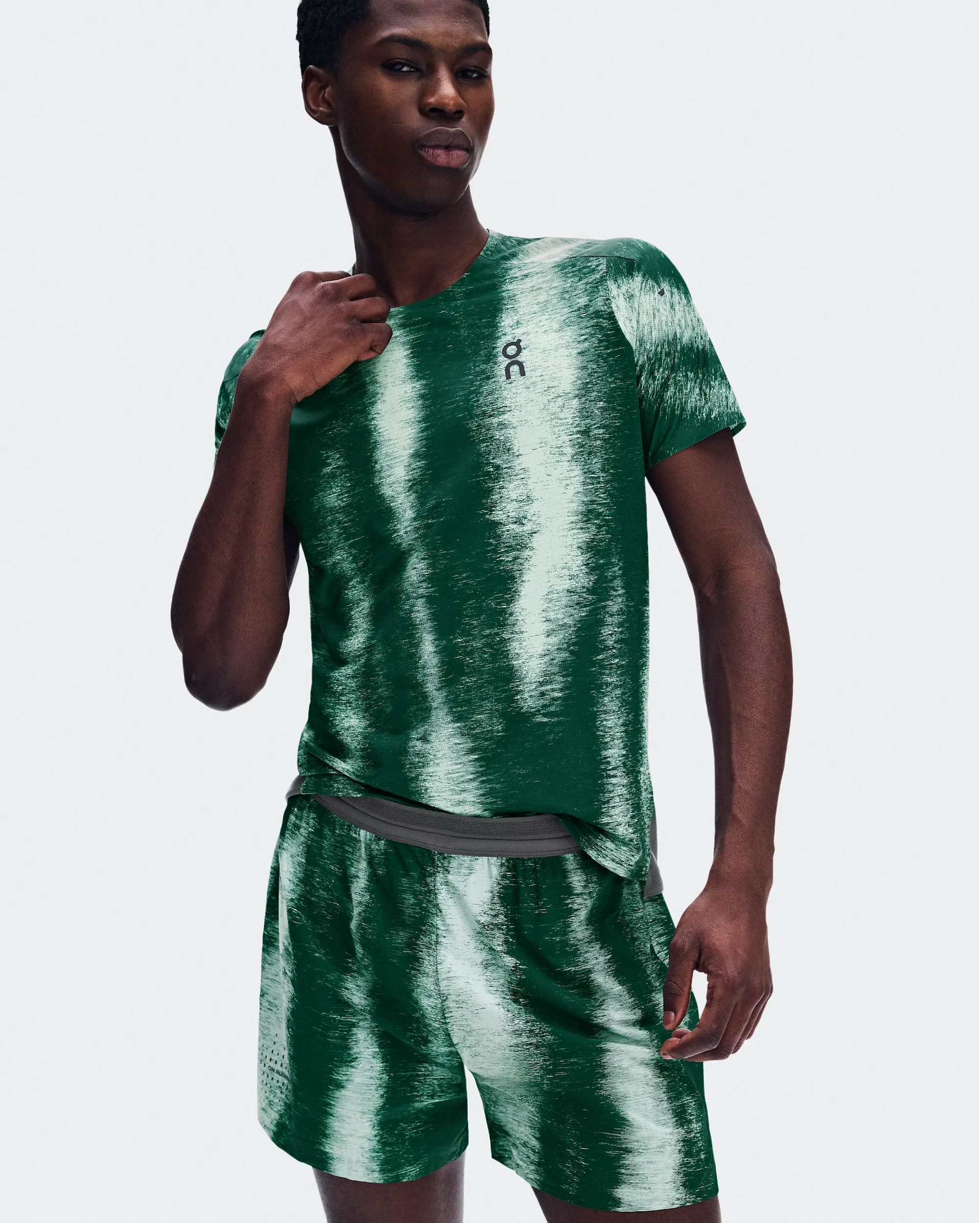 2. Tricou tehnic On Performance-T Terra - verde Cove | Kaitoke | alergare