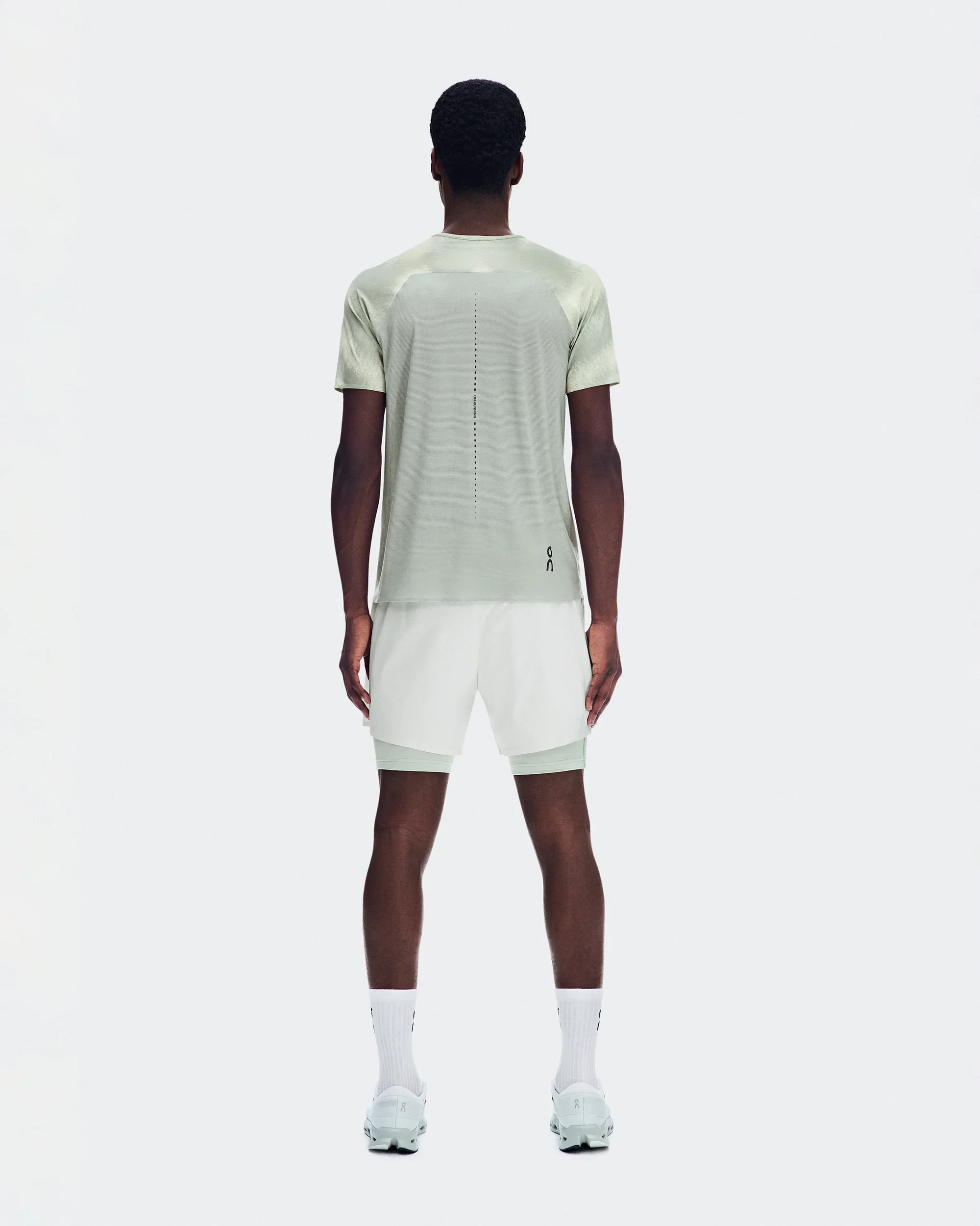 3. Tricou tehnic On Performance-T Terra - verde Seedling | Tin | alergare