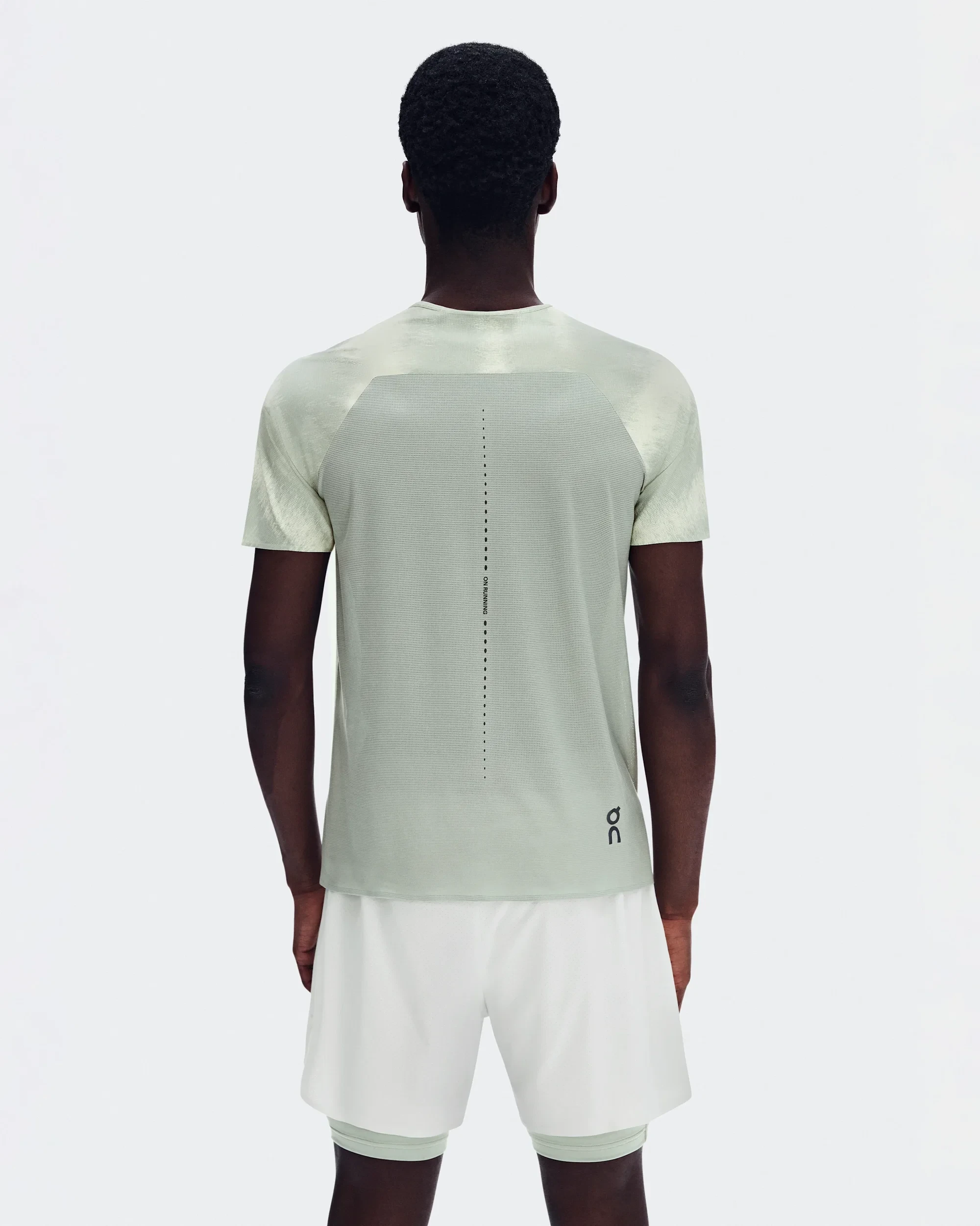 6. Tricou tehnic On Performance-T Terra - verde Seedling | Tin | alergare