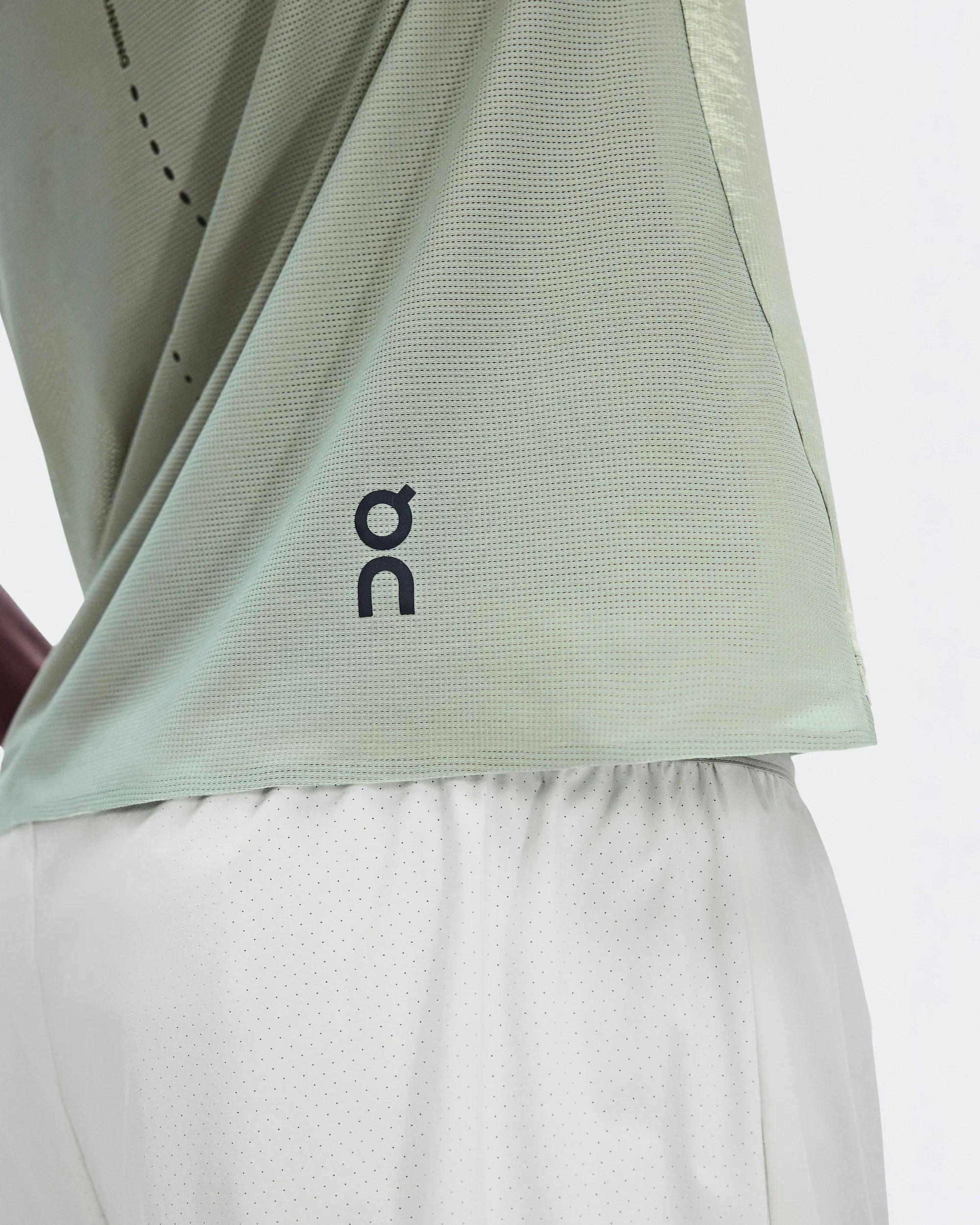 7. Tricou tehnic On Performance-T Terra - verde Seedling | Tin | alergare