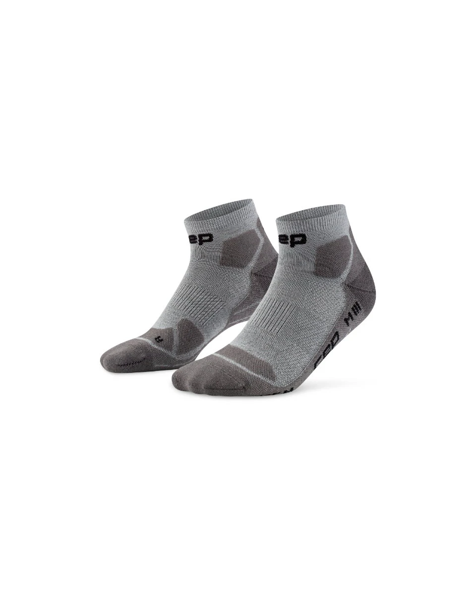3. Șosete compresie low cut CEP Hiking Light Cushion - gri | drumeții