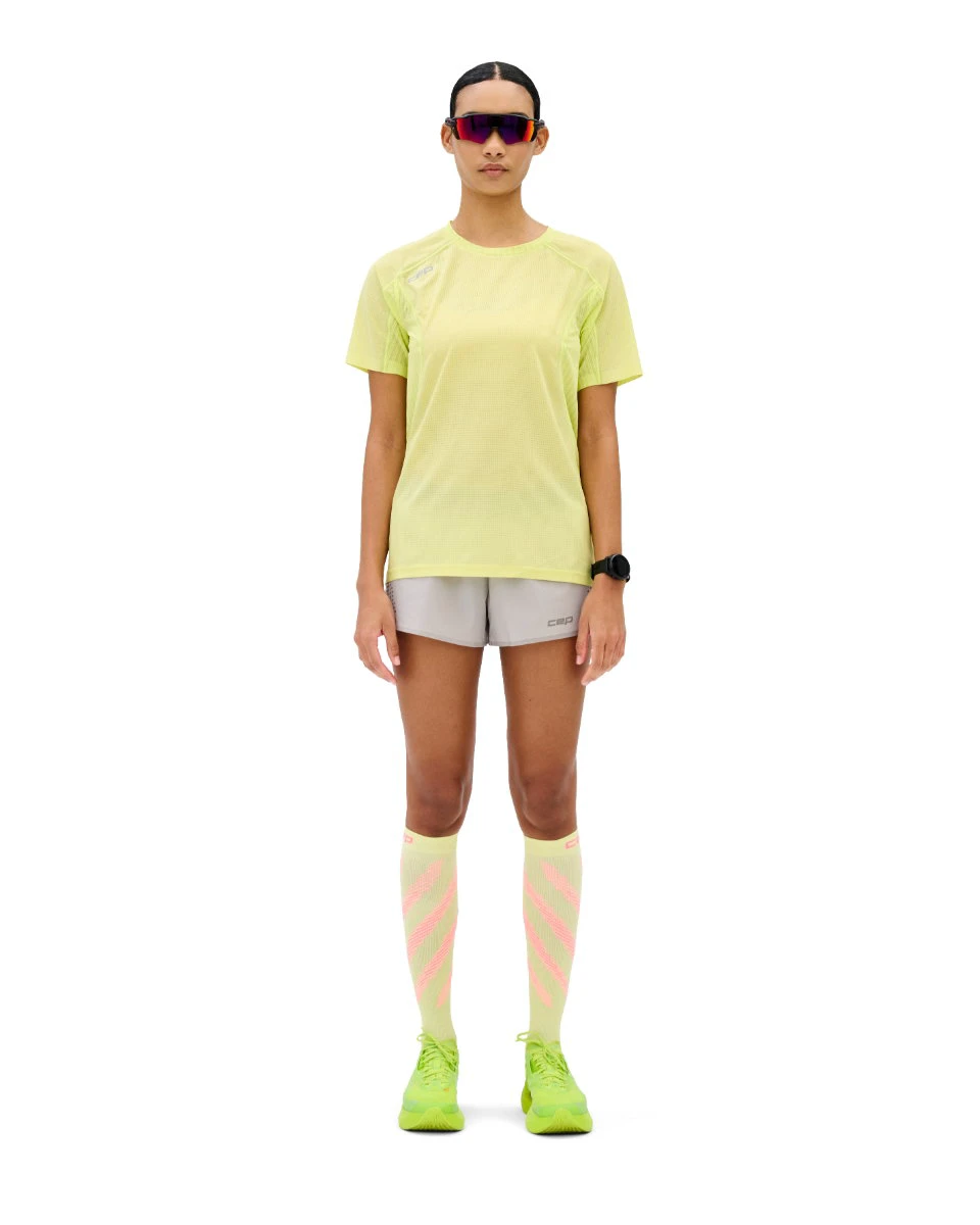 4. Tricou alergare CEP Pro Run Ultralight W | ultraușor - lime