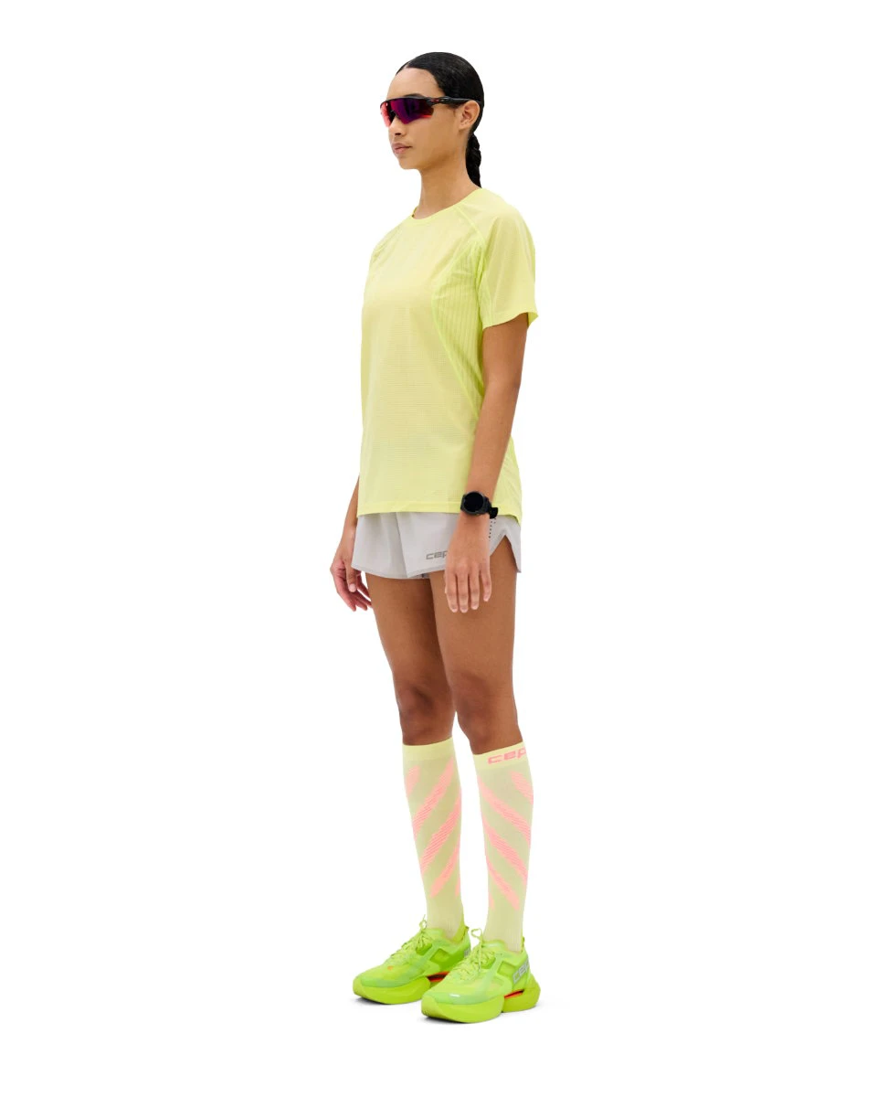 6. Tricou alergare CEP Pro Run Ultralight W | ultraușor - lime