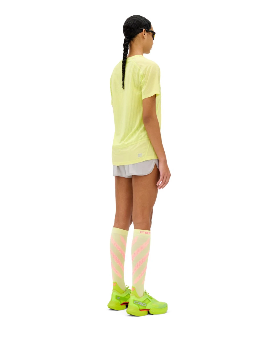 7. Tricou alergare CEP Pro Run Ultralight W | ultraușor - lime