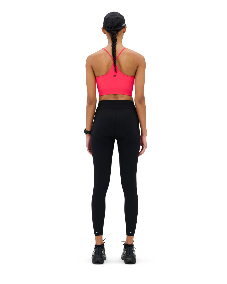 6. Colanți compresie CEP Core Run Compression W | vizibilitate sporită - black