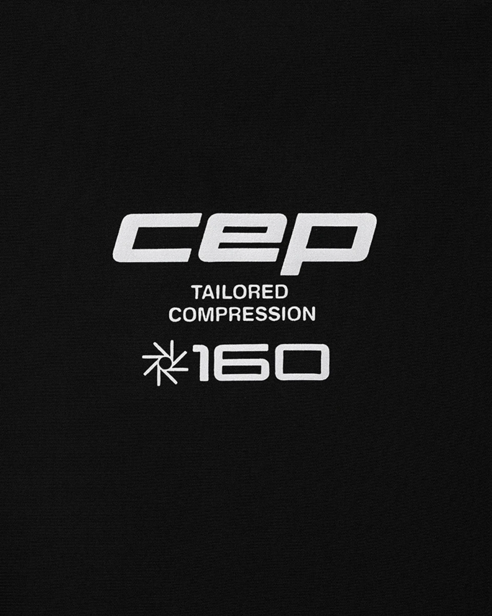 10. Colanți compresie CEP Core Run Compression W | vizibilitate sporită - black