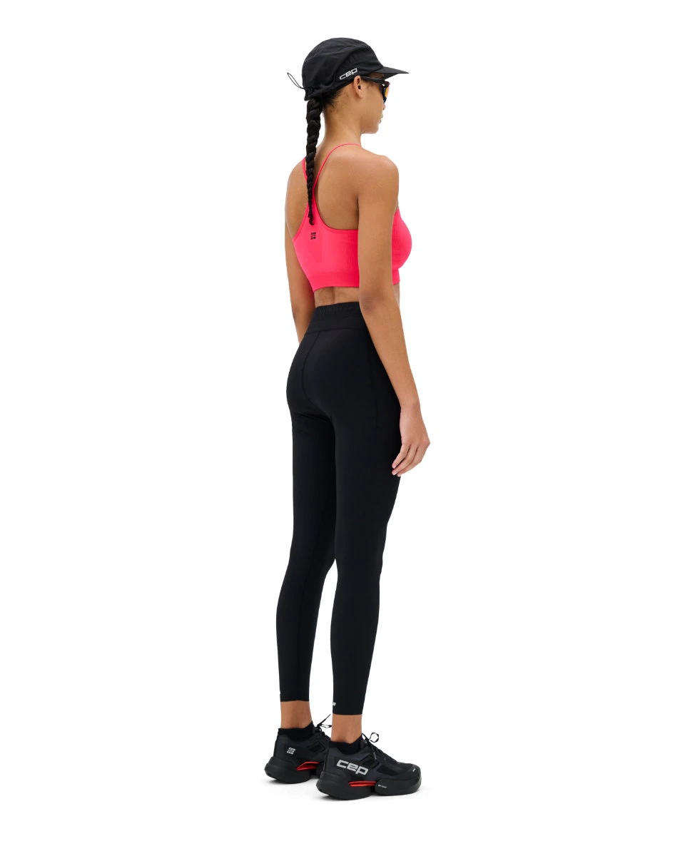 7. Colanți compresie CEP Core Run Compression W | vizibilitate sporită - black