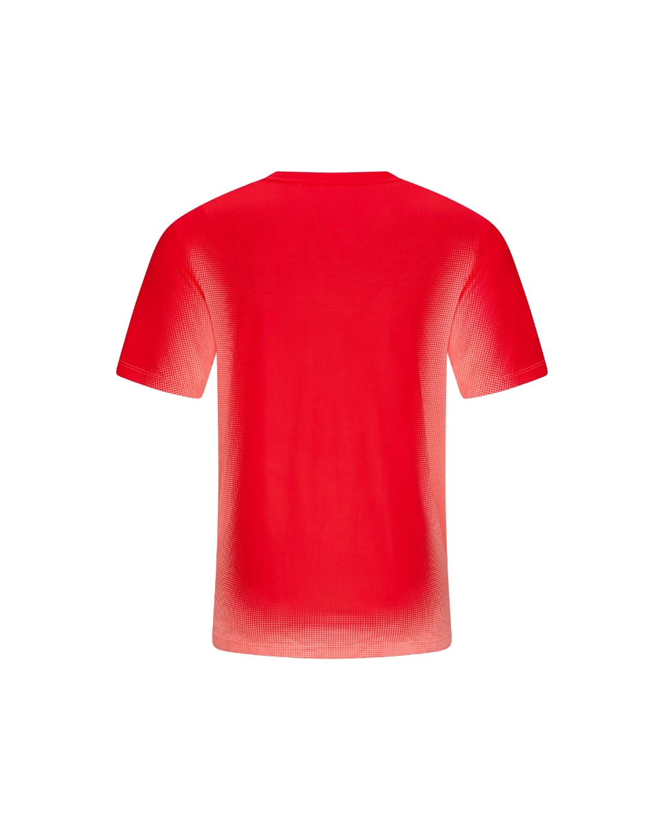 Tricou alergare CEP Core Run Short Sleeve - coral neon fade | respirabil - 225620