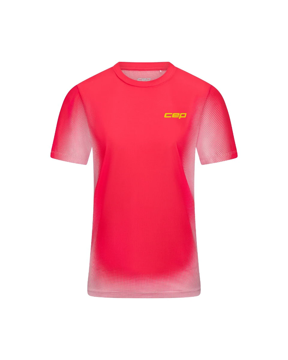 Tricou alergare CEP Core Run W - roz | respirabil - 225628