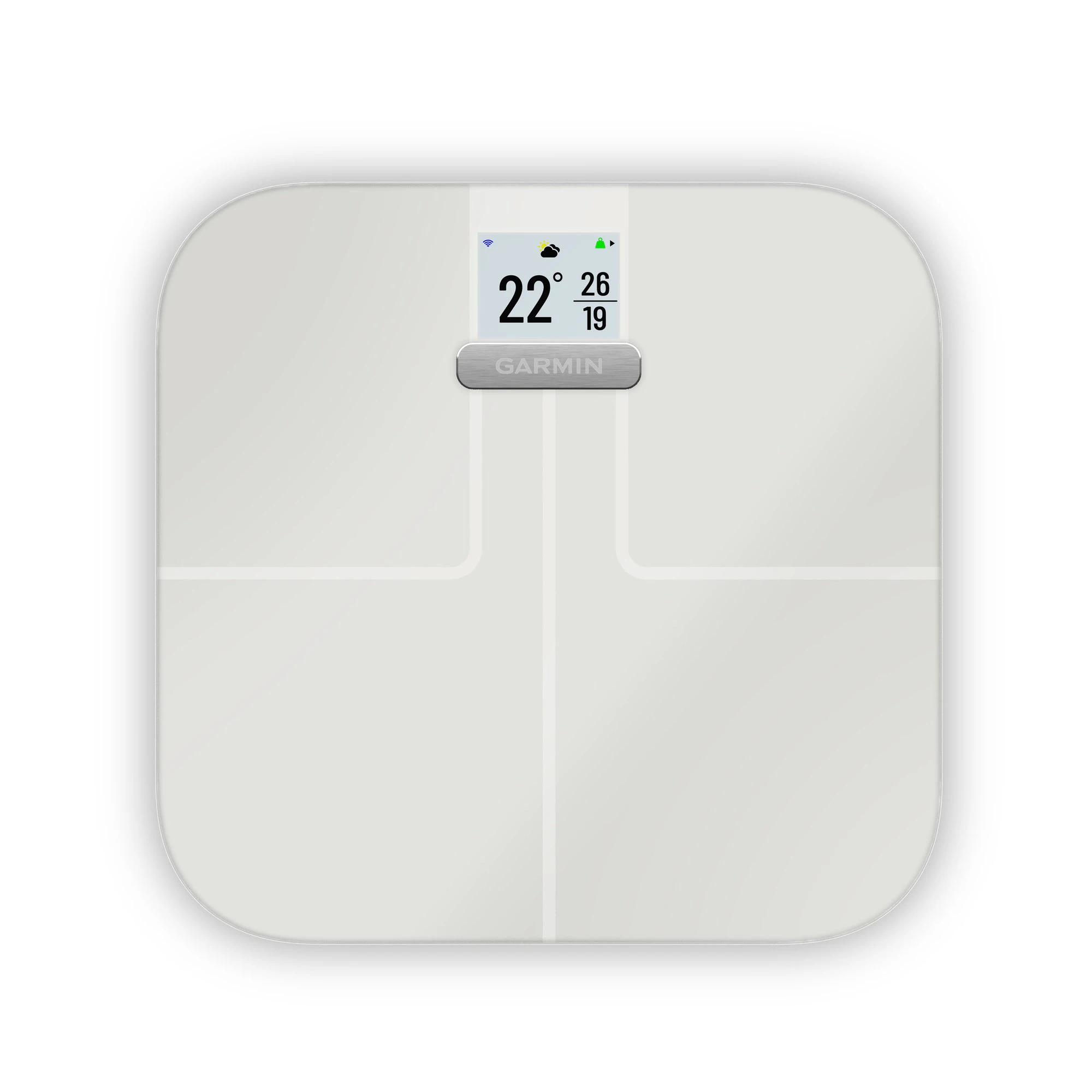 4. Garmin Index S2 Cântar Inteligent Alb | Analiză Corporală EU - alb