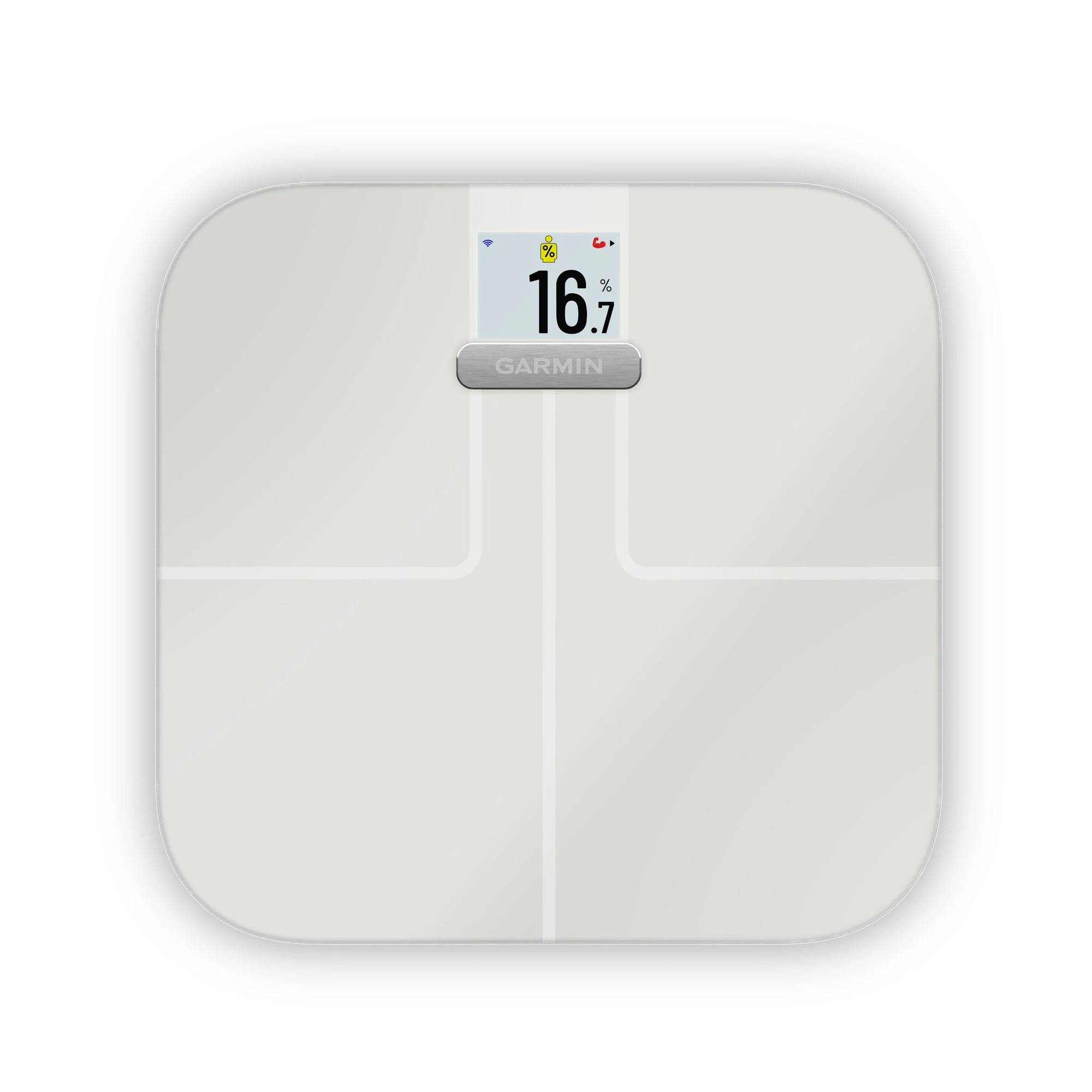 5. Garmin Index S2 Cântar Inteligent Alb | Analiză Corporală EU - alb