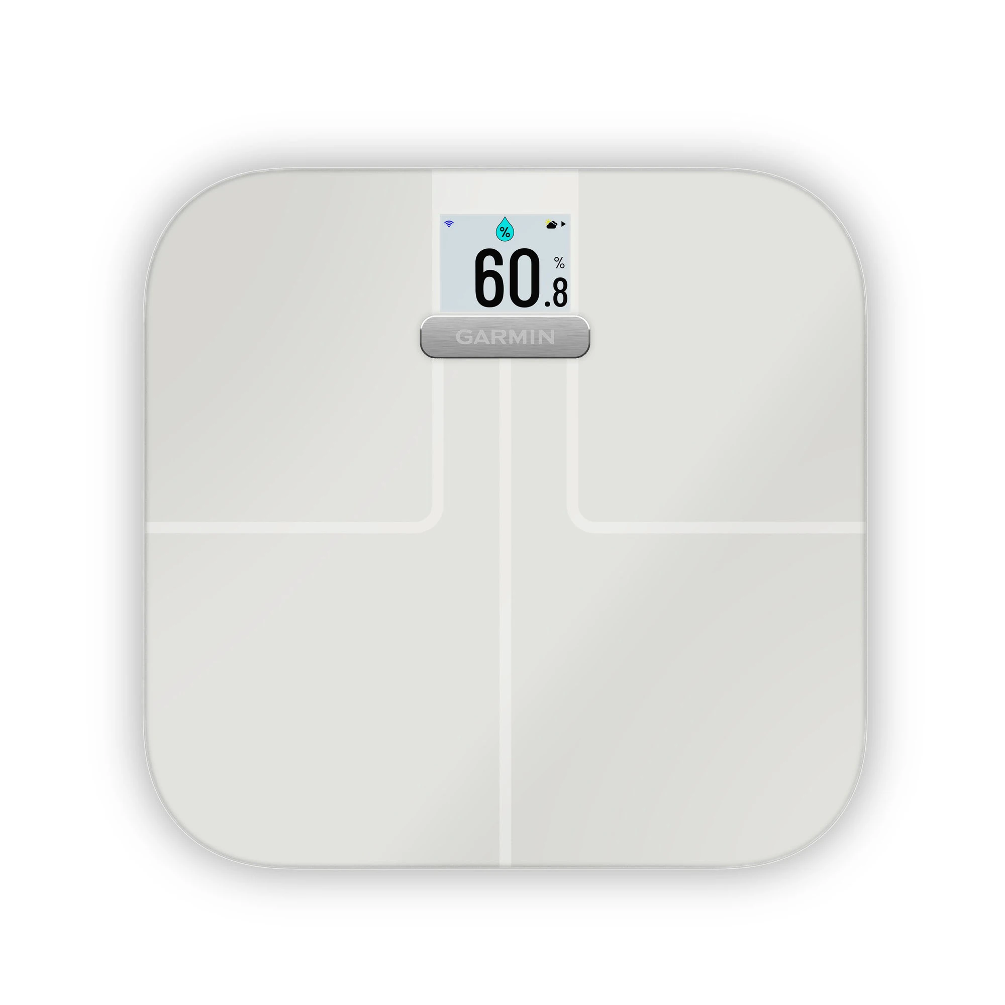 6. Garmin Index S2 Cântar Inteligent Alb | Analiză Corporală EU - alb