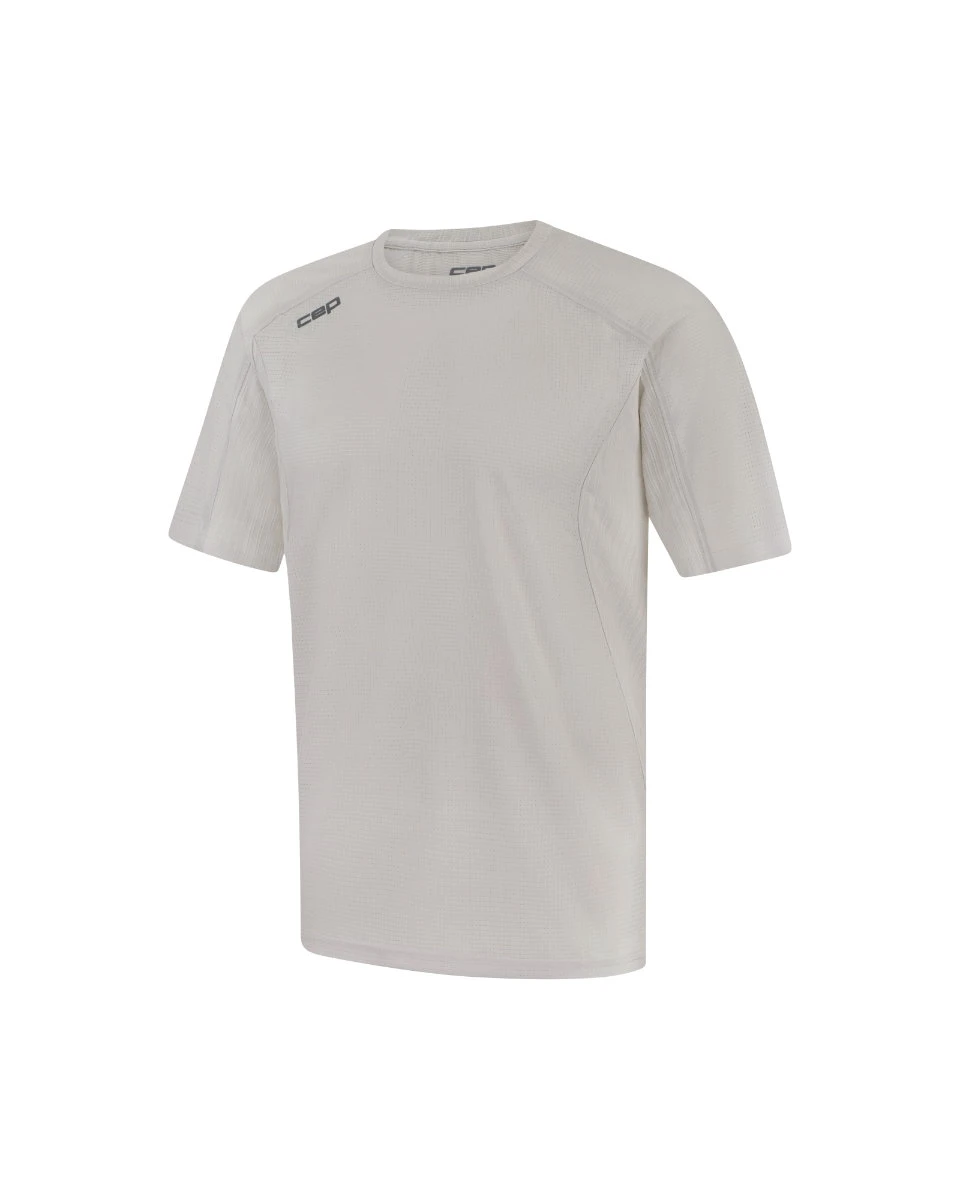 3. Tricou tehnic alergare CEP Pro Run Ultralight - gri deschis | ultraușor